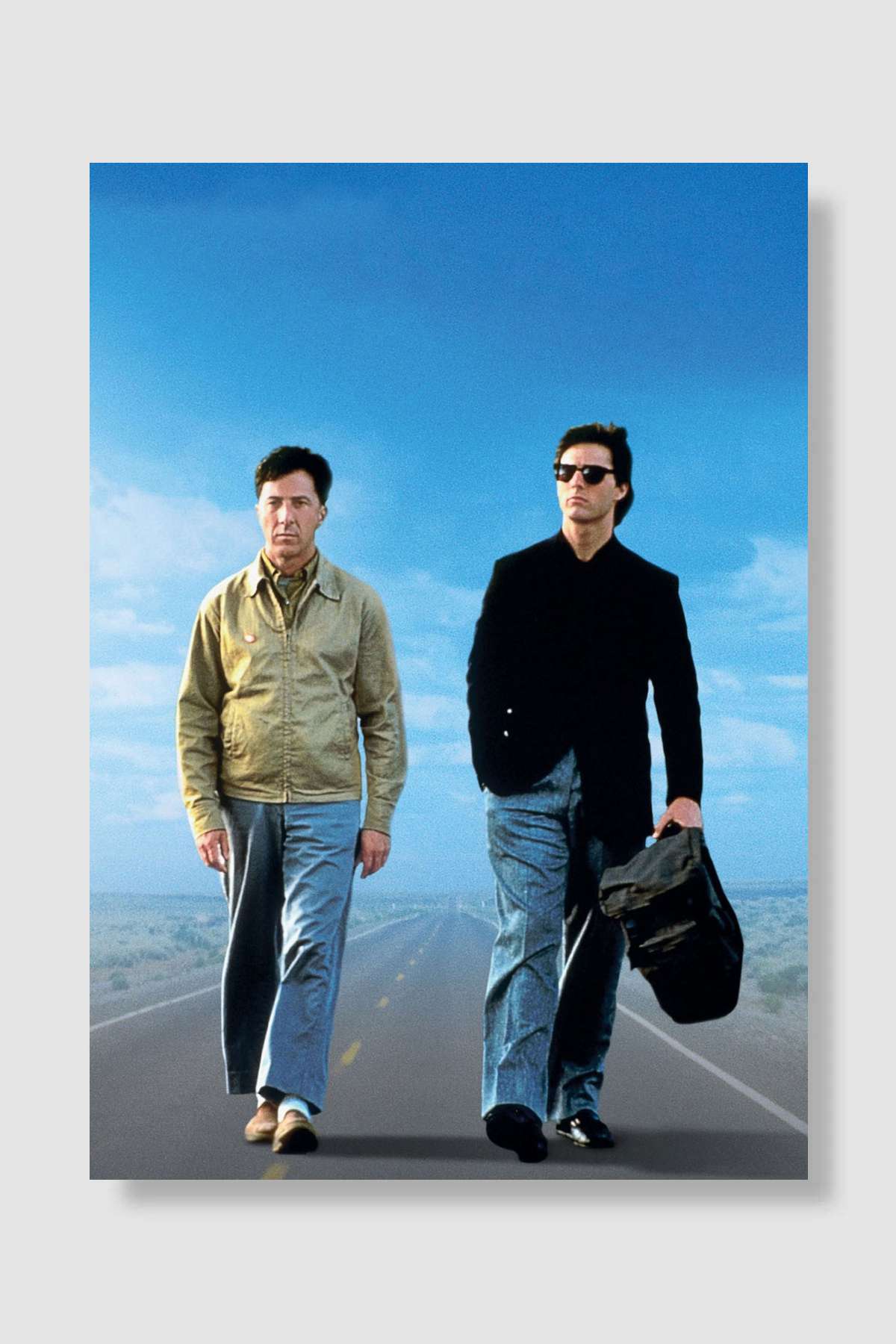 Yağmur Adam - Rain Man Film Poster Çerçevesiz Yüksek Kalite Film Afiş Duvar Poster