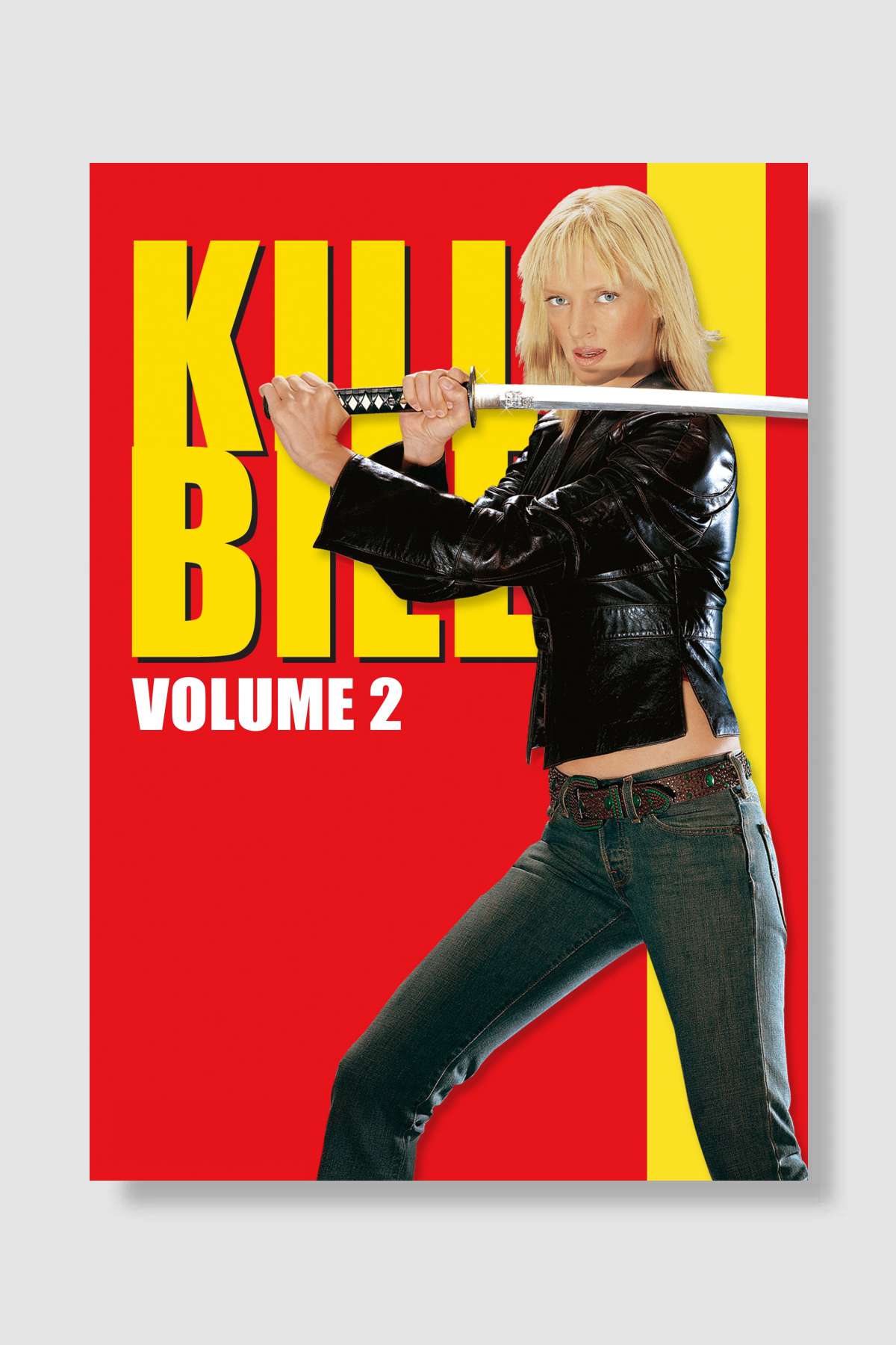 Kill Bill: Vol. 2 Film Poster Çerçevesiz Yüksek Kalite Film Afiş Duvar Poster
