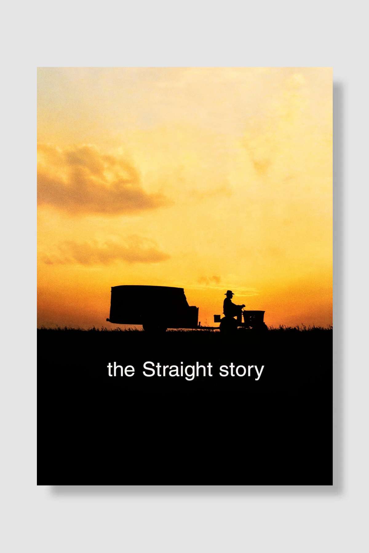 Basit Bir Hikaye - The Straight Story Film Poster Çerçevesiz Yüksek Kalite Film Afiş Duvar Poster