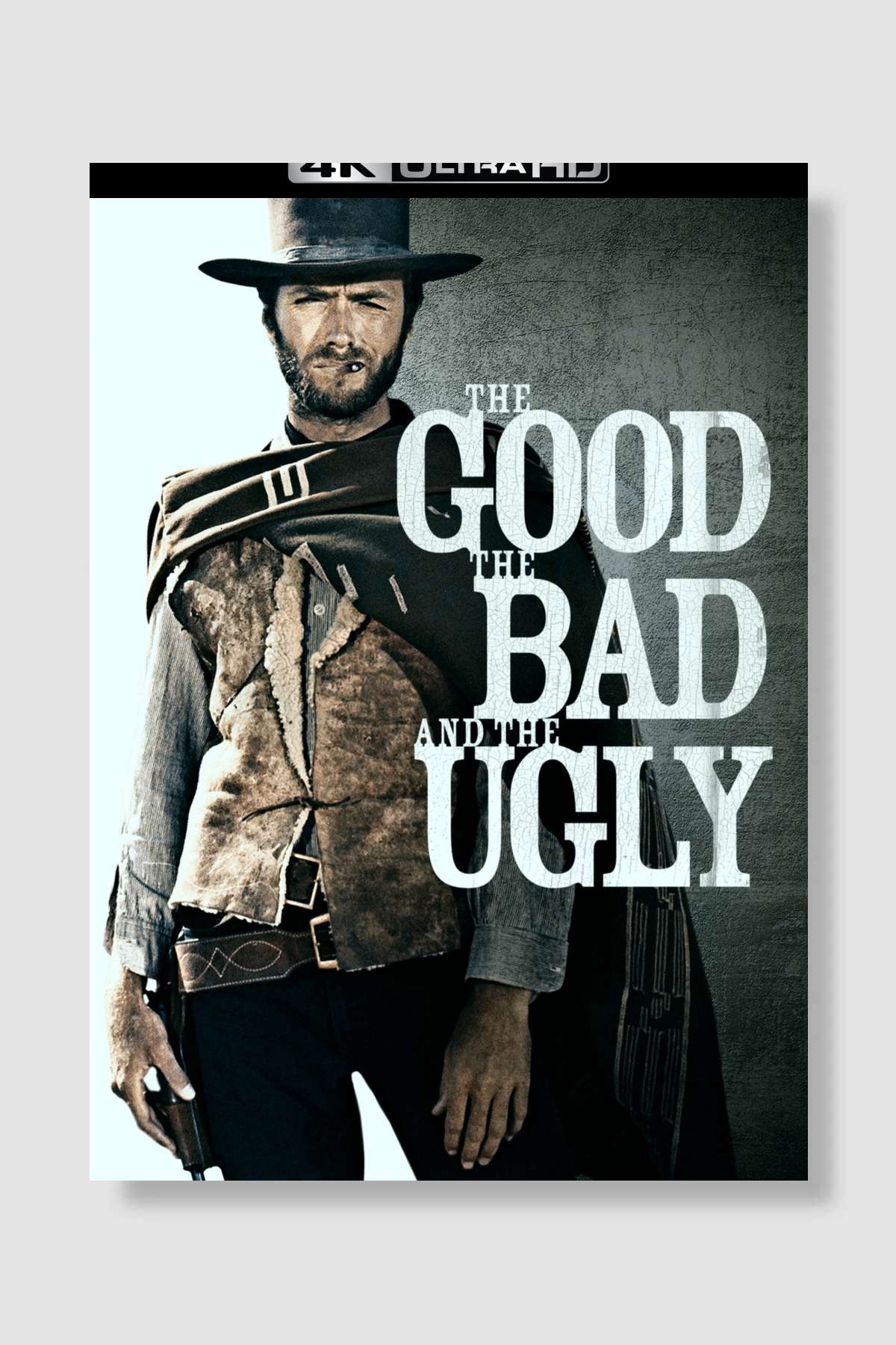 İyi, Kötü ve Çirkin - Il buono, il brutto, il cattivo Film Poster Çerçevesiz Yüksek Kalite Film Afiş Duvar Poster