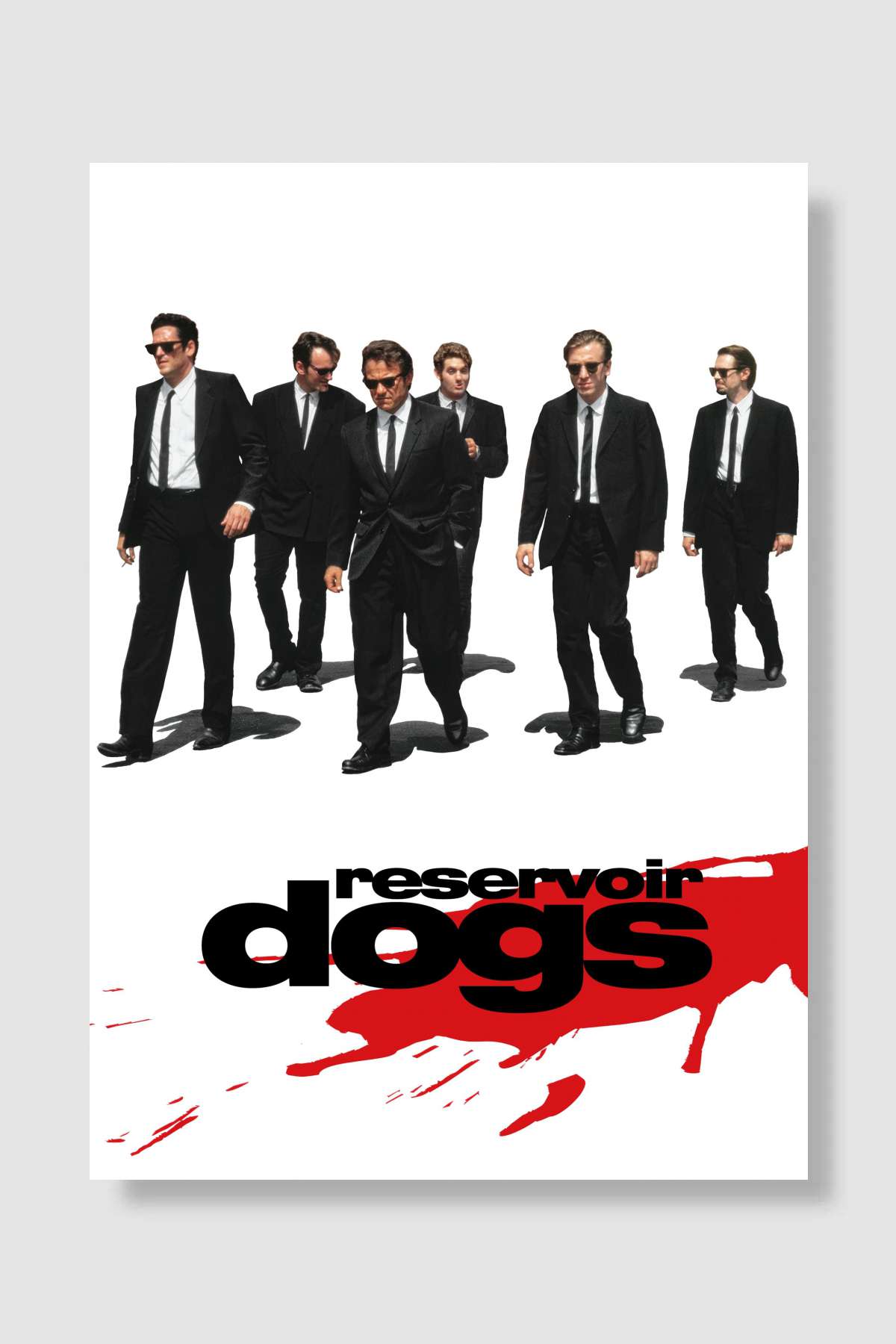 Rezervuar Köpekleri - Reservoir Dogs Film Poster Çerçevesiz Yüksek Kalite Film Afiş Duvar Poster