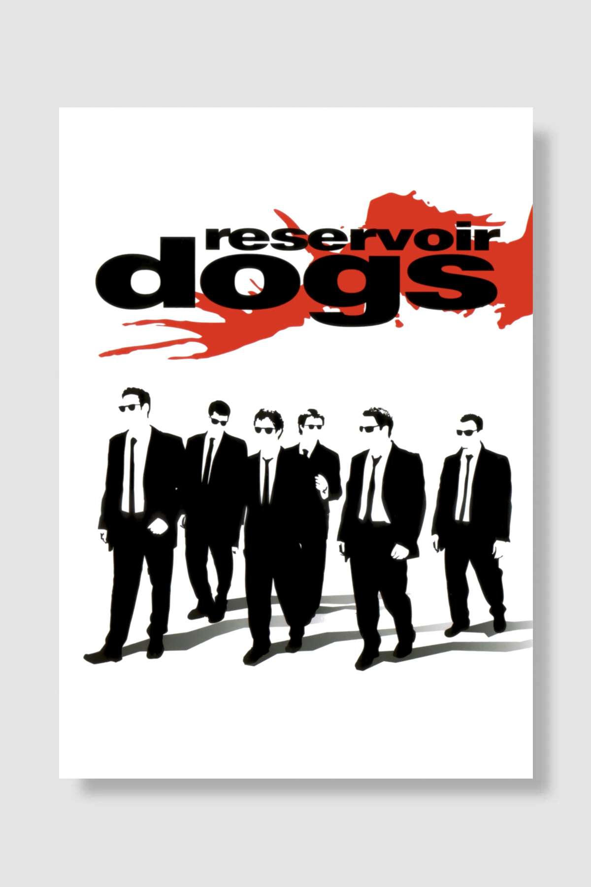Rezervuar Köpekleri - Reservoir Dogs Film Poster Çerçevesiz Yüksek Kalite Film Afiş Duvar Poster