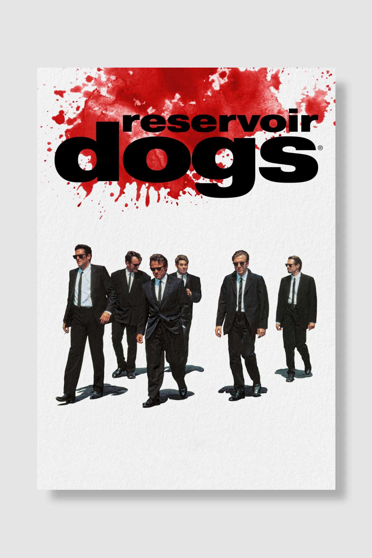 Rezervuar Köpekleri - Reservoir Dogs Film Poster Çerçevesiz Yüksek Kalite Film Afiş Duvar Poster