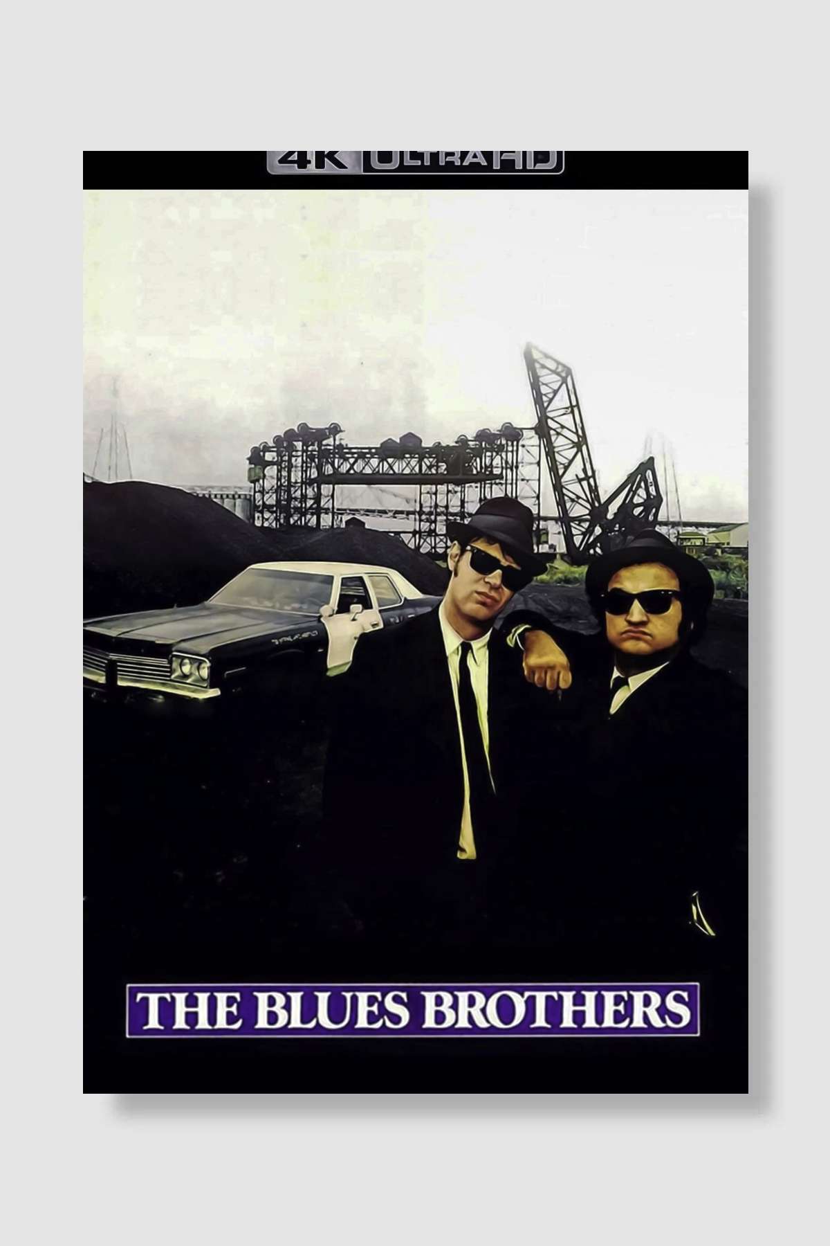 Cazcı Kardeşler - The Blues Brothers Film Poster Çerçevesiz Yüksek Kalite Film Afiş Duvar Poster