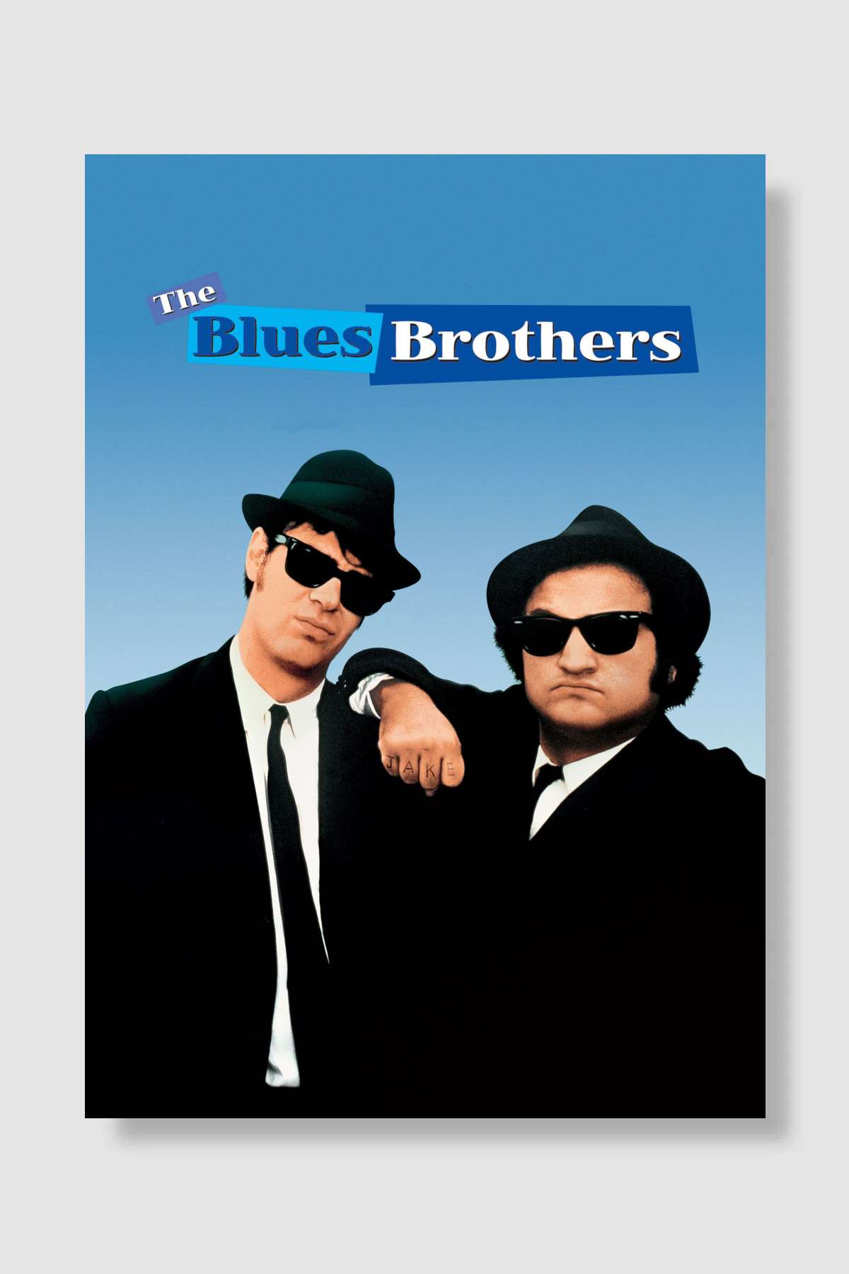 Cazcı Kardeşler - The Blues Brothers Film Poster Çerçevesiz Yüksek Kalite Film Afiş Duvar Poster - En İyi Fiyatlarla