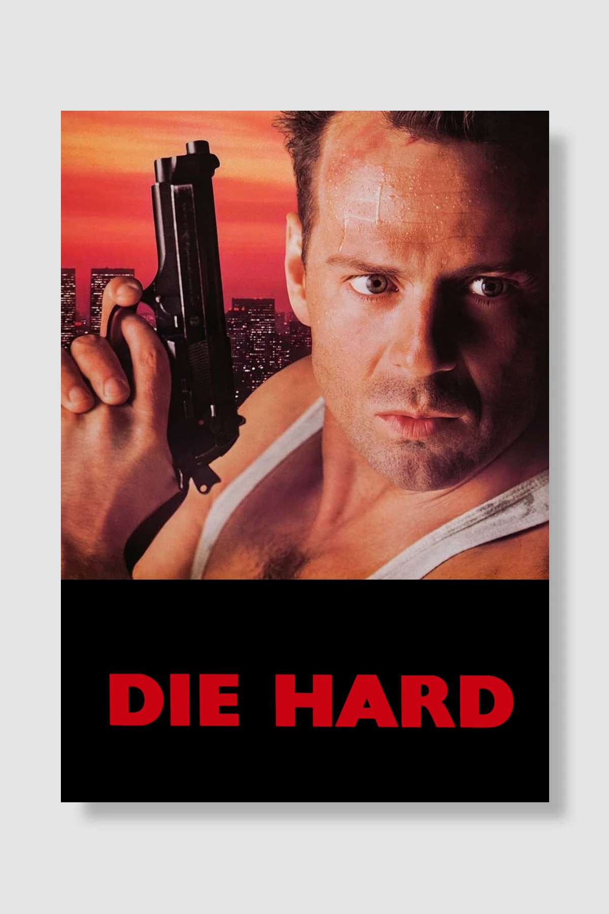 Zor Ölüm - Die Hard Film Poster Çerçevesiz Yüksek Kalite Film Afiş Duvar Poster