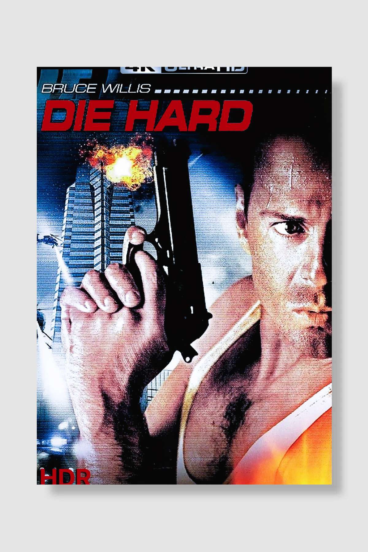 Zor Ölüm - Die Hard Film Poster Çerçevesiz Yüksek Kalite Film Afiş Duvar Poster