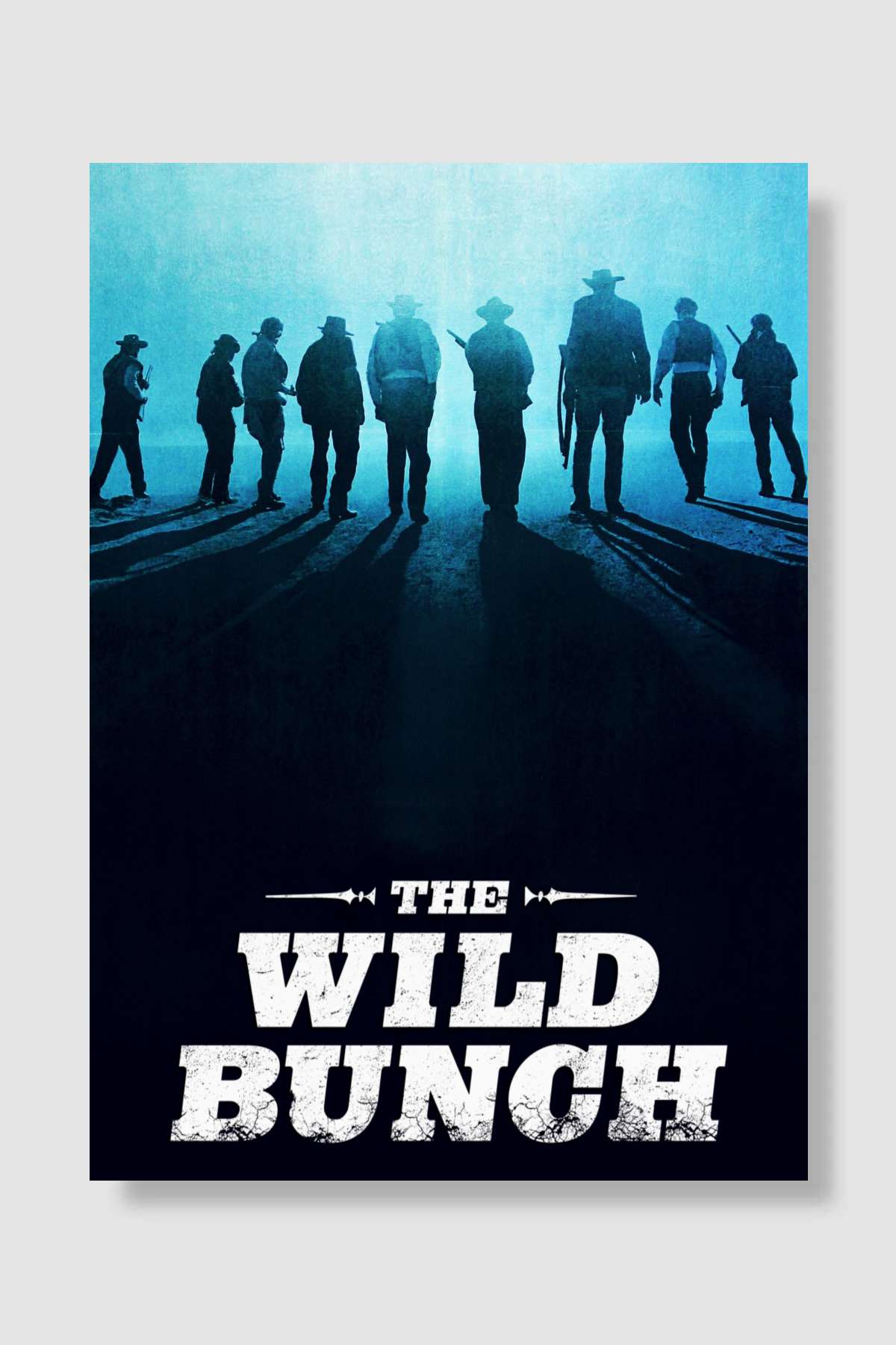 Vahşi Belde - The Wild Bunch Film Poster Çerçevesiz Yüksek Kalite Film Afiş Duvar Poster