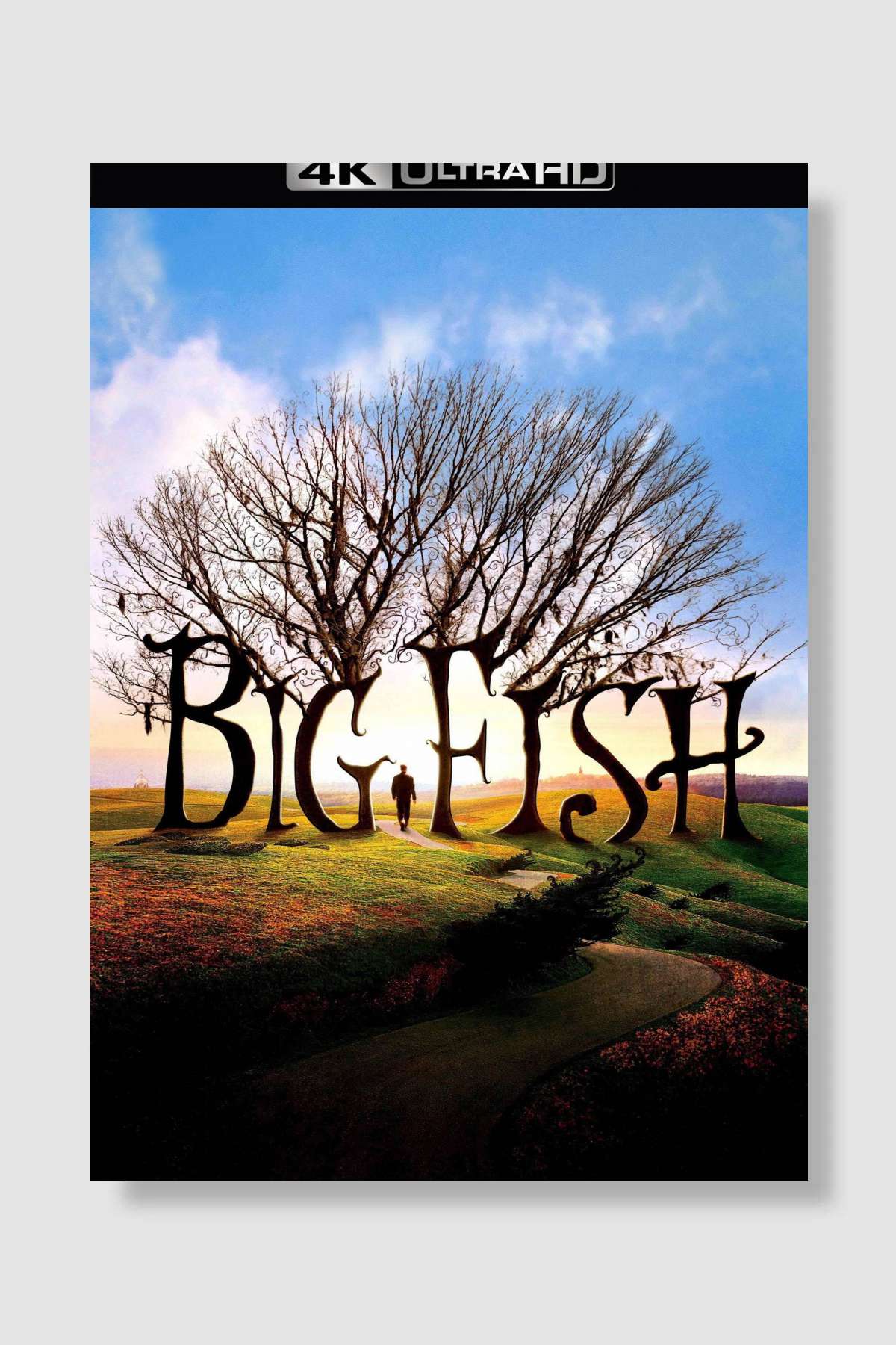 Büyük Balık - Big Fish Film Poster Çerçevesiz Yüksek Kalite Film Afiş Duvar Poster - En İyi Fiyatlarla