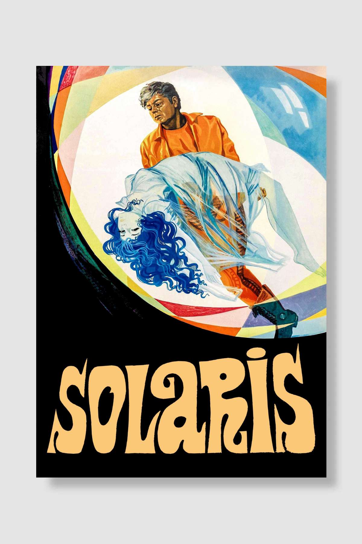 Solaris - Солярис Film Poster Çerçevesiz Yüksek Kalite Film Afiş Duvar Poster
