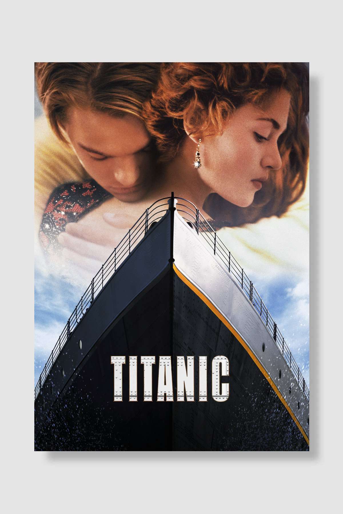 Titanik - Titanic Film Poster Çerçevesiz Yüksek Kalite Film Afiş Duvar Poster