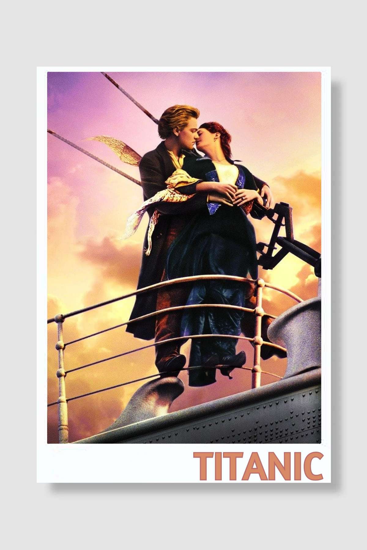 Titanik - Titanic Film Poster Çerçevesiz Yüksek Kalite Film Afiş Duvar Poster - En İyi Fiyatlarla