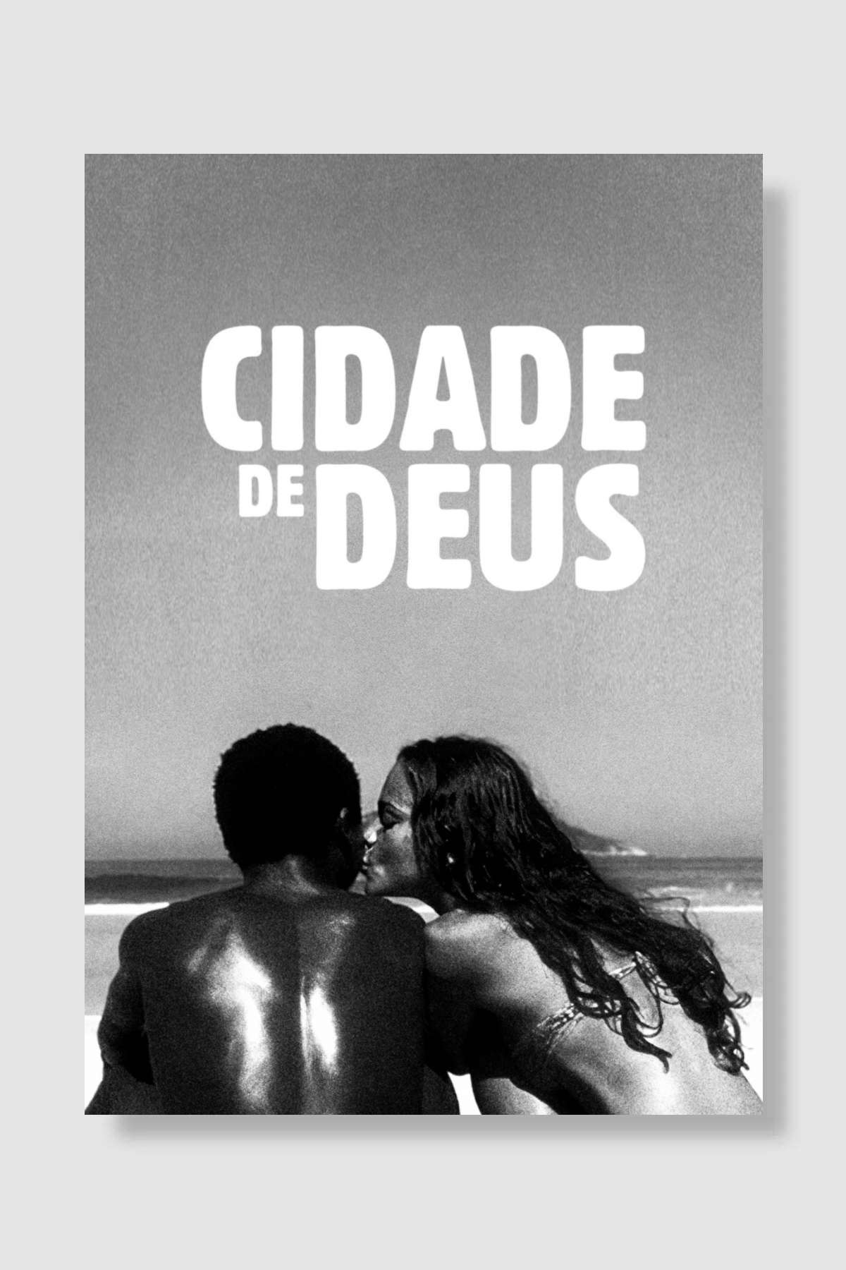 Tanrı Kent - Cidade de Deus Film Poster Çerçevesiz Yüksek Kalite Film Afiş Duvar Poster - En İyi Fiyatlarla