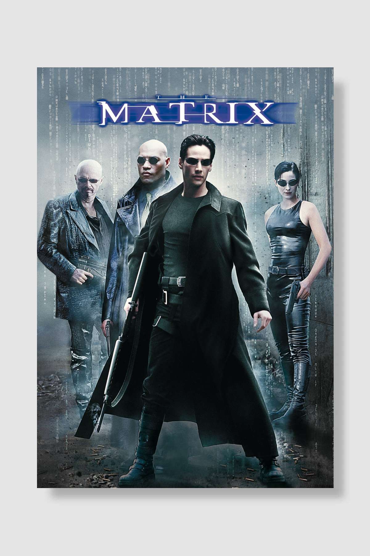 Matrix - The Matrix Film Poster Çerçevesiz Yüksek Kalite Film Afiş Duvar Poster