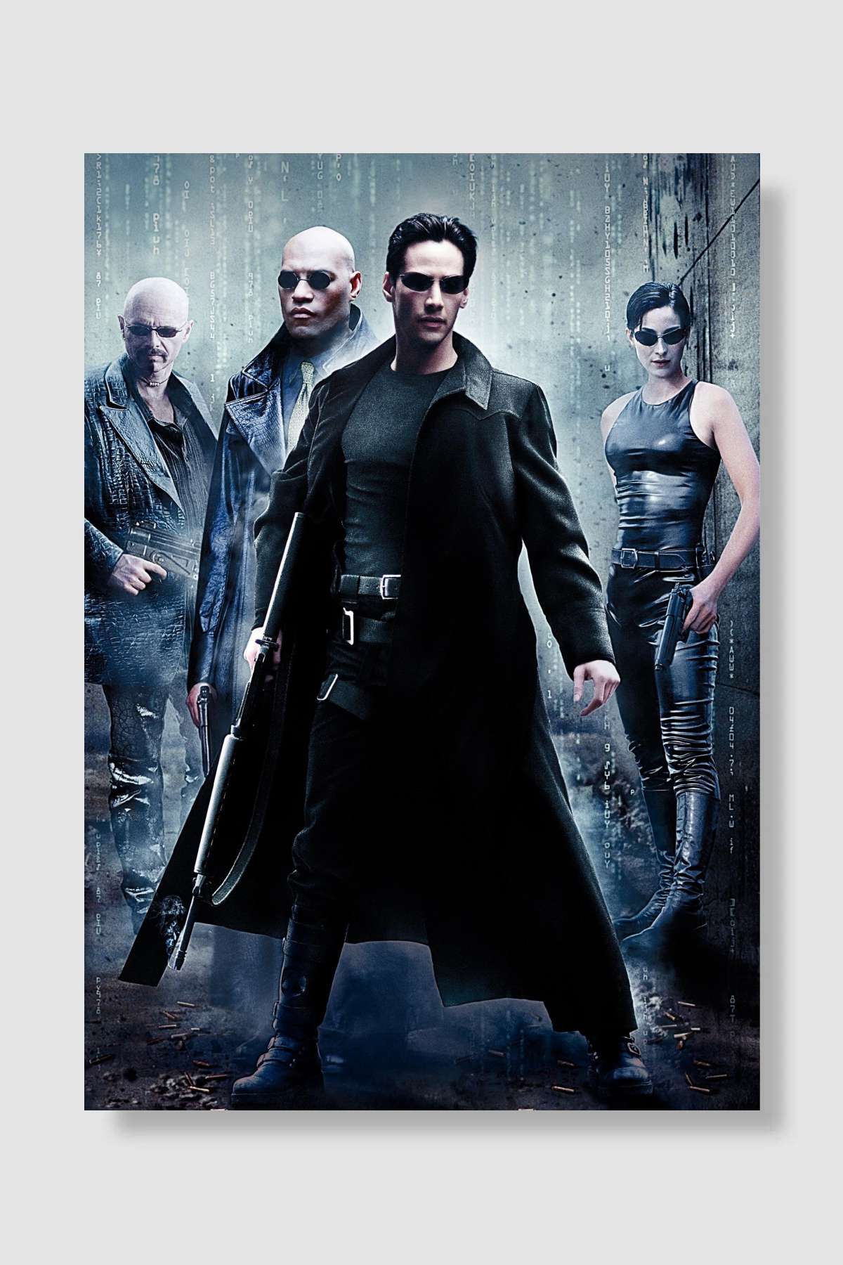 Matrix - The Matrix Film Poster Çerçevesiz Yüksek Kalite Film Afiş Duvar Poster