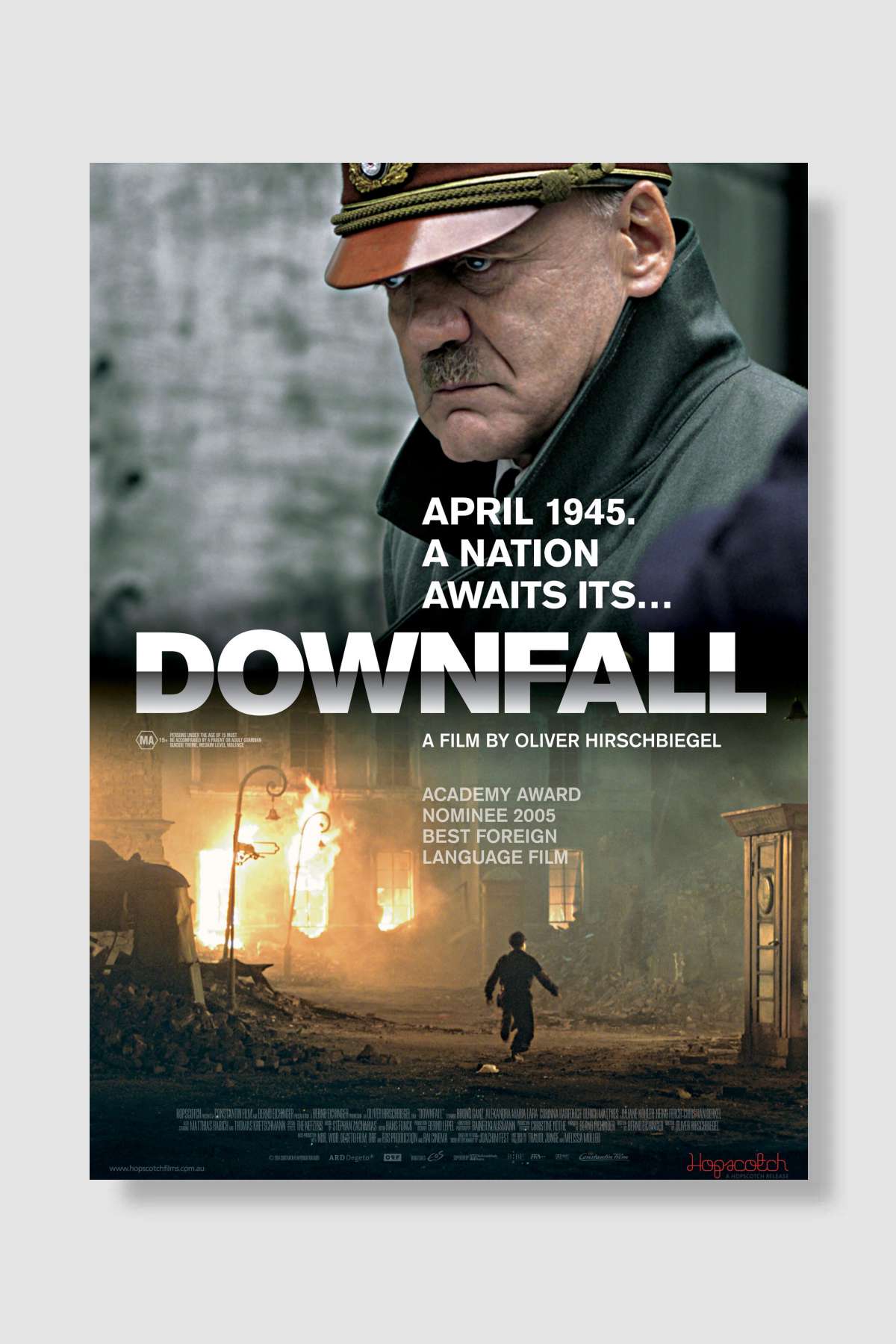 Çöküş - Der Untergang Film Poster Çerçevesiz Yüksek Kalite Film Afiş Duvar Poster - En İyi Fiyatlarla