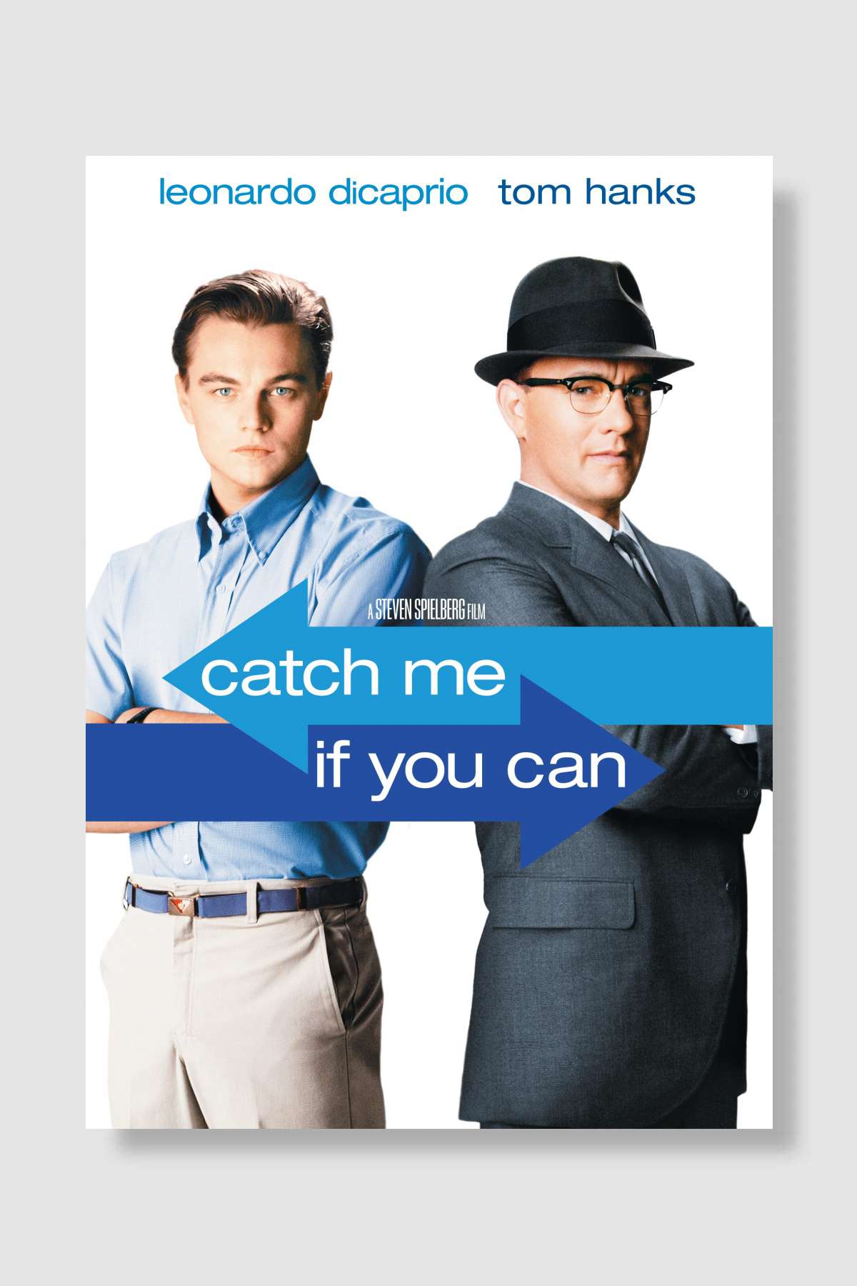 Sıkıysa Yakala - Catch Me If You Can Film Poster Çerçevesiz Yüksek Kalite Film Afiş Duvar Poster
