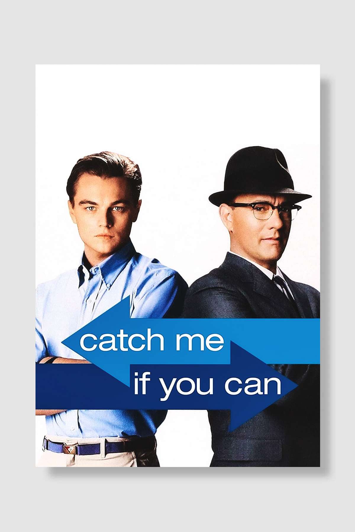 Sıkıysa Yakala - Catch Me If You Can Film Poster Çerçevesiz Yüksek Kalite Film Afiş Duvar Poster