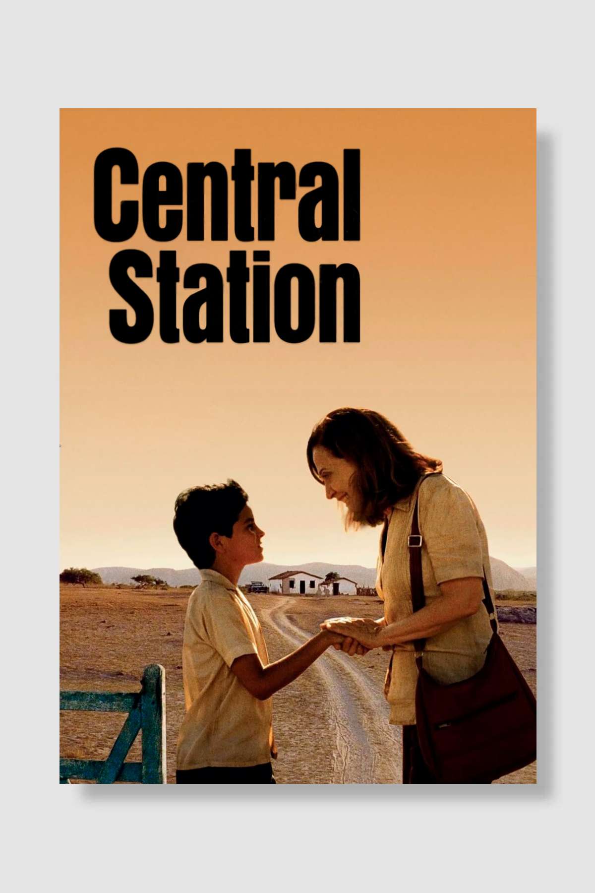 Merkez İstasyonu - Central do Brasil Film Poster Çerçevesiz Yüksek Kalite Film Afiş Duvar Poster