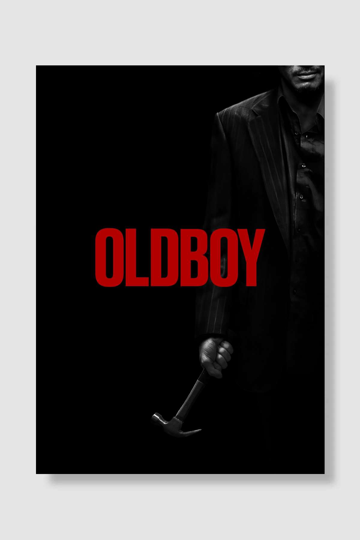 İhtiyar Delikanlı - 올드보이 Film Poster Çerçevesiz Yüksek Kalite Film Afiş Duvar Poster