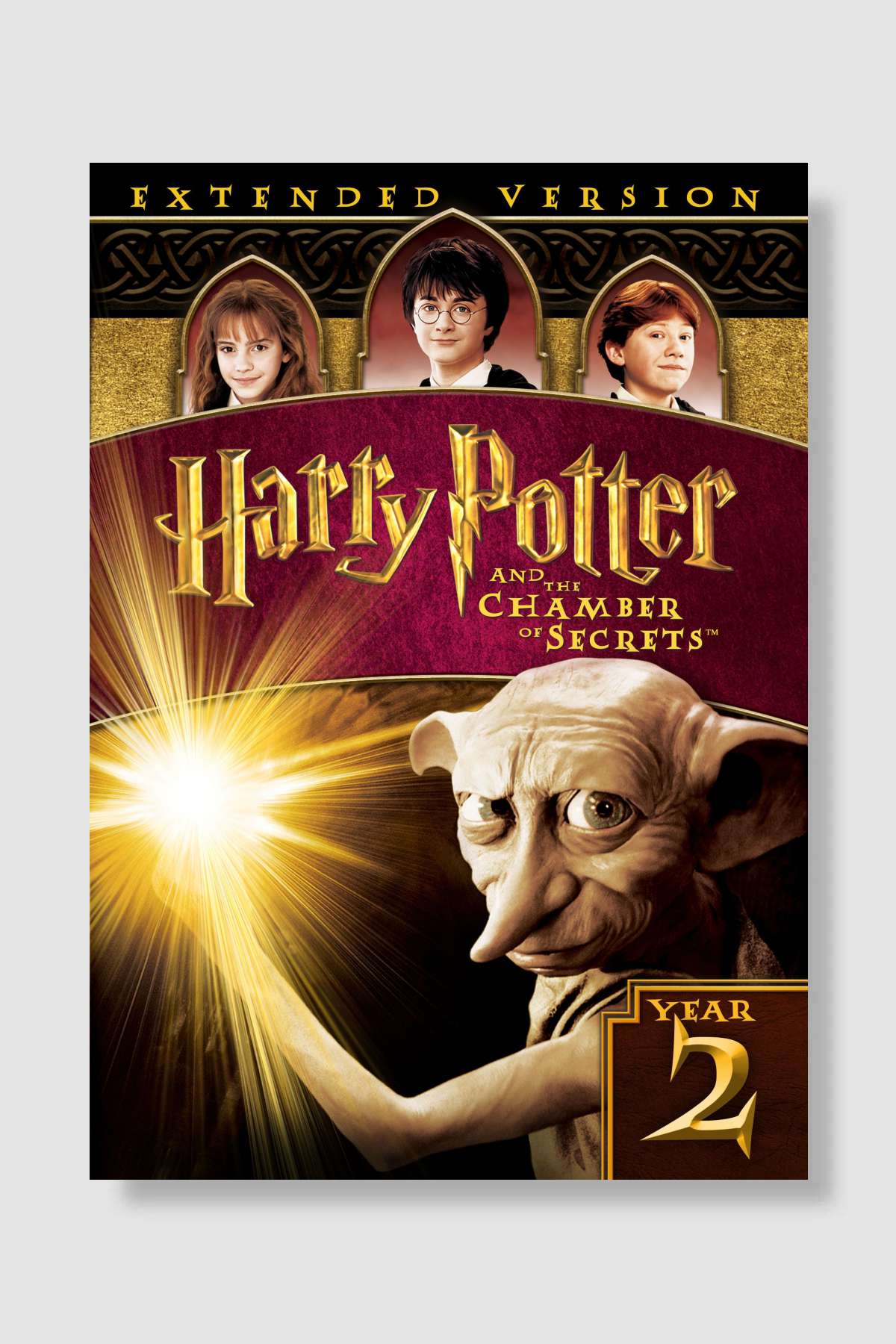 Harry Potter ve Sırlar Odası - Harry Potter and the Chamber of Secrets Film Poster Çerçevesiz Yüksek Kalite Film Afiş Duvar Poster