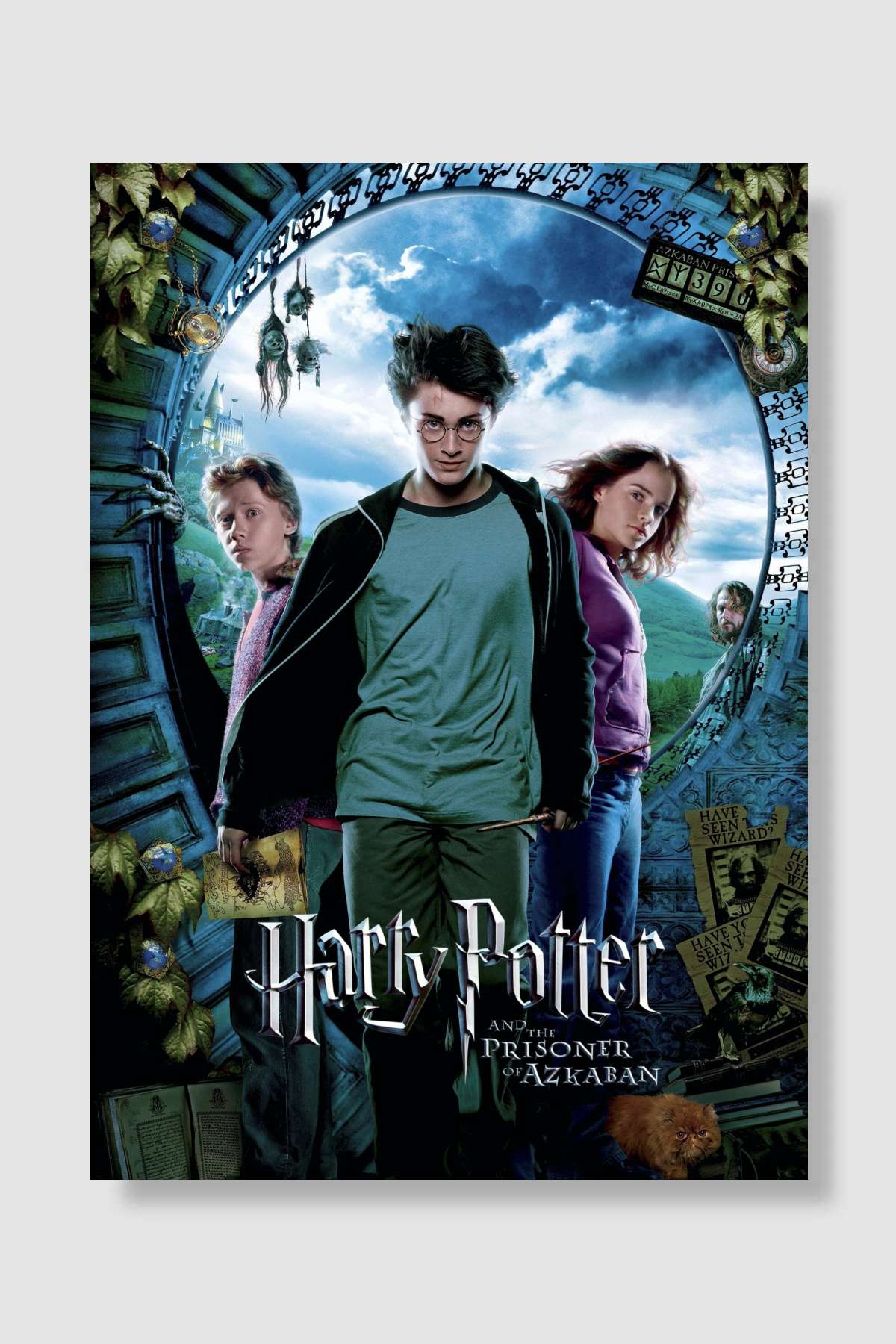 Harry Potter ve Azkaban Tutsağı - Harry Potter and the Prisoner of Azkaban Film Poster Çerçevesiz Yüksek Kalite Film Afiş Duvar Poster