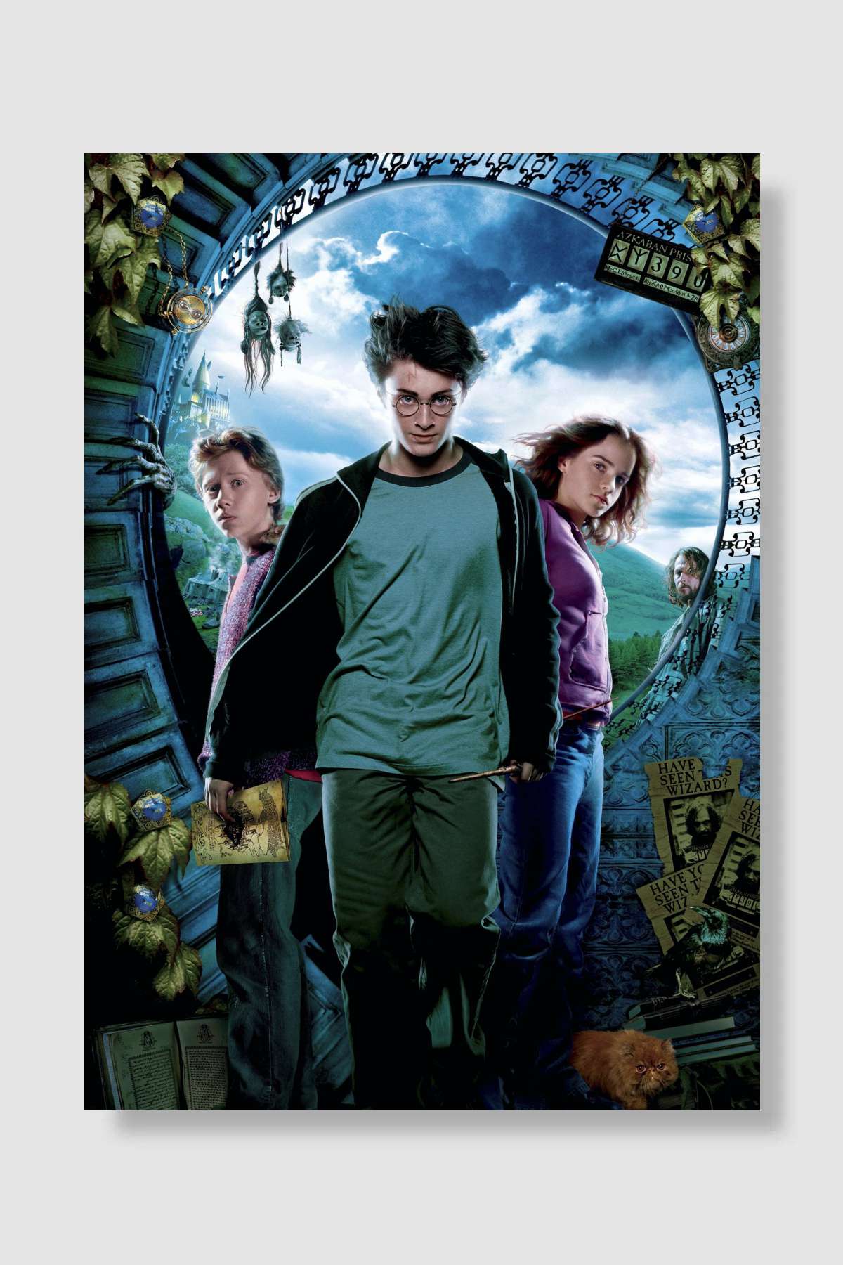 Harry Potter ve Azkaban Tutsağı - Harry Potter and the Prisoner of Azkaban Film Poster Çerçevesiz Yüksek Kalite Film Afiş Duvar Poster