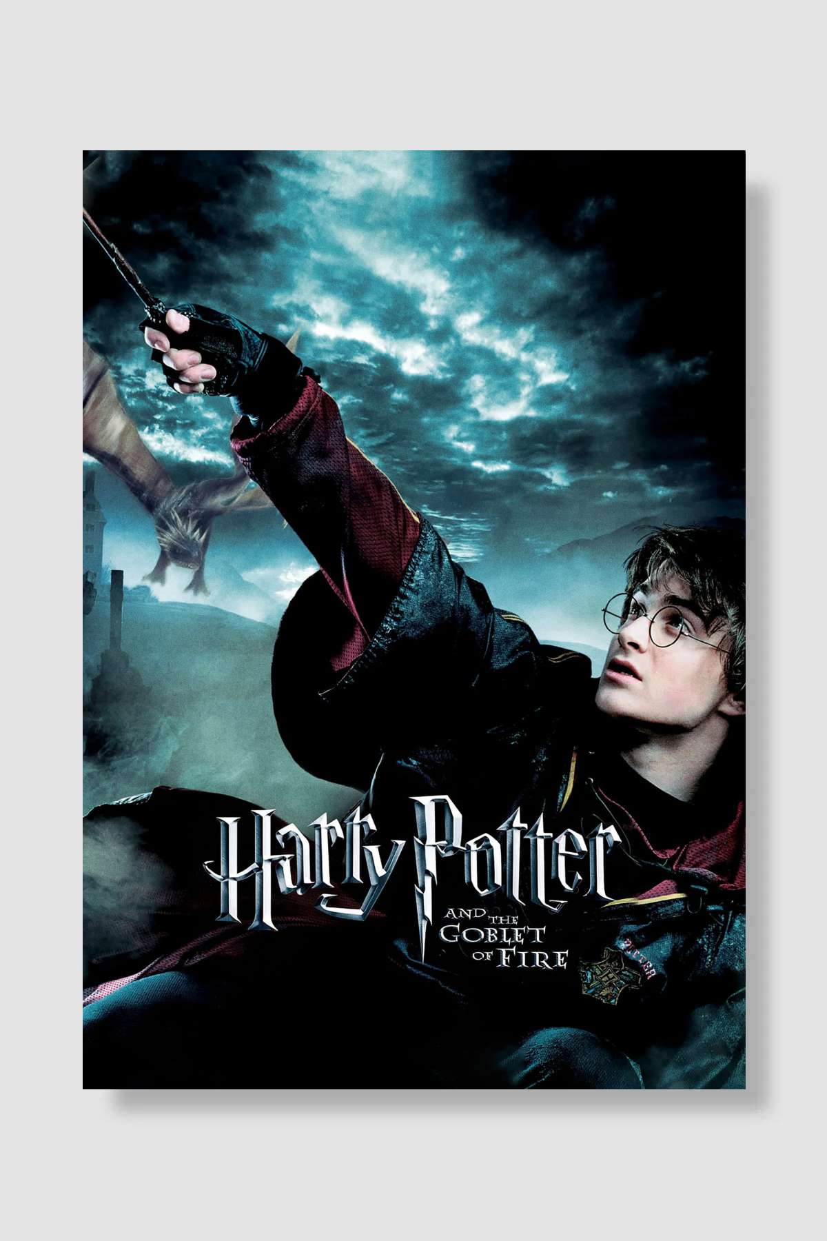 Harry Potter ve Ateş Kadehi - Harry Potter and the Goblet of Fire Film Poster Çerçevesiz Yüksek Kalite Film Afiş Duvar Poster