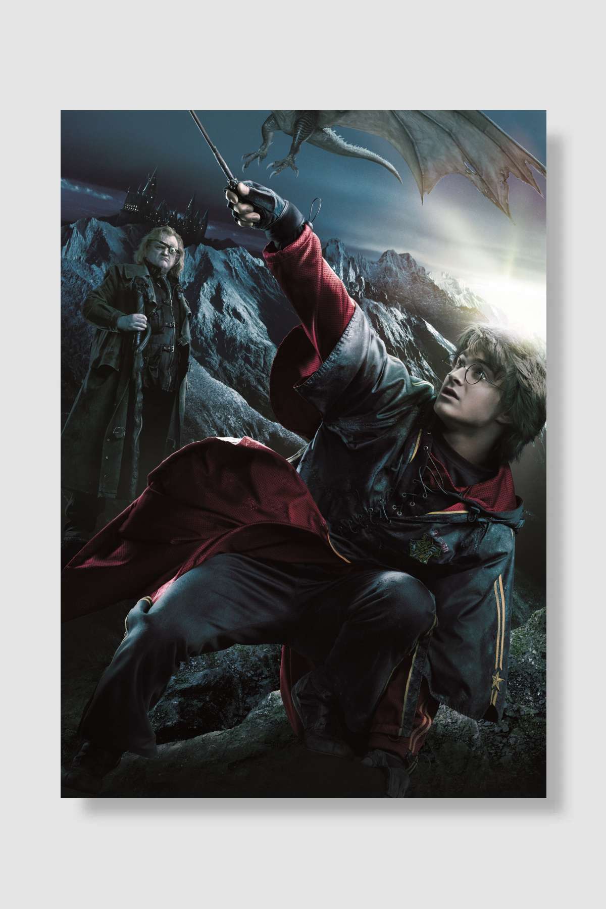Harry Potter ve Ateş Kadehi - Harry Potter and the Goblet of Fire Film Poster Çerçevesiz Yüksek Kalite Film Afiş Duvar Poster