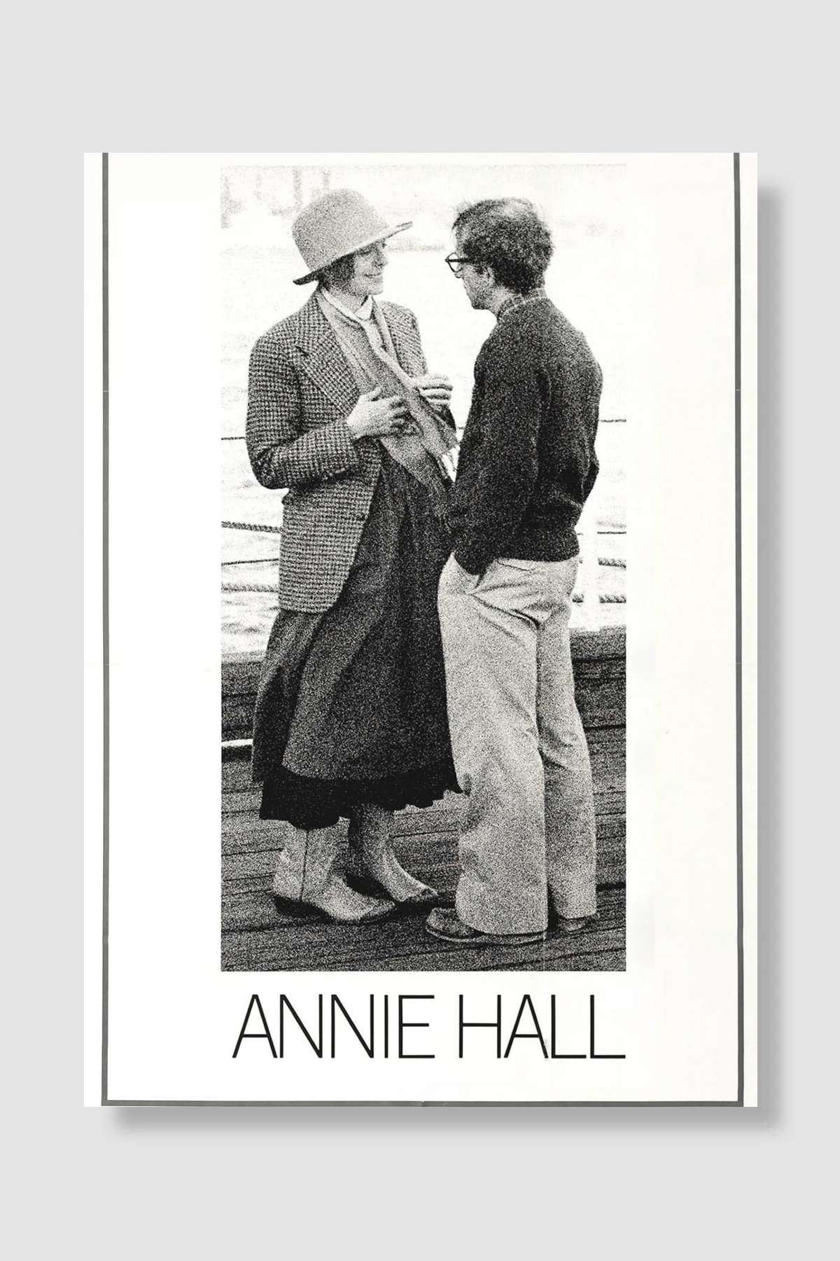 Annie Hall Film Poster Çerçevesiz Yüksek Kalite Film Afiş Duvar Poster