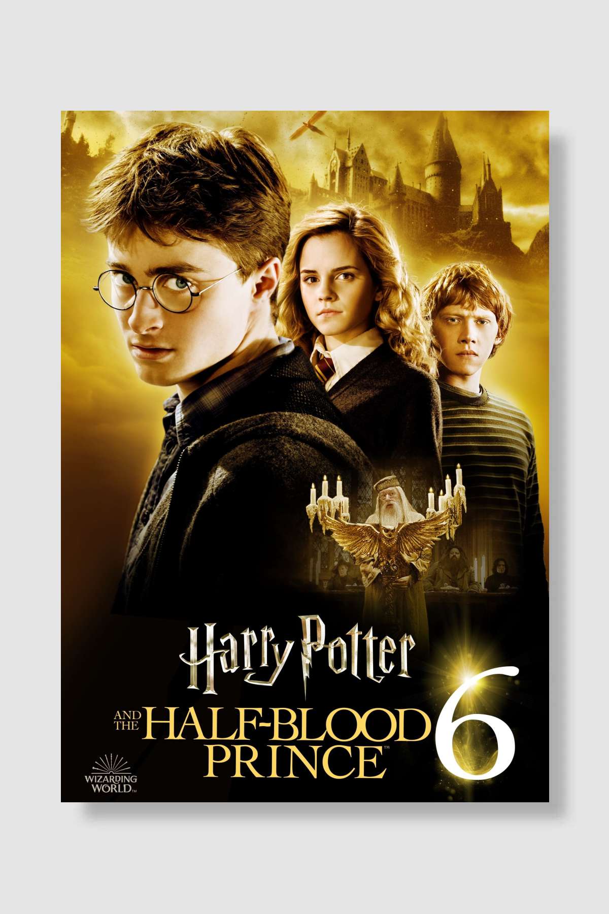 Harry Potter ve Melez Prens - Harry Potter and the Half-Blood Prince Film Poster Çerçevesiz Yüksek Kalite Film Afiş Duvar Poster