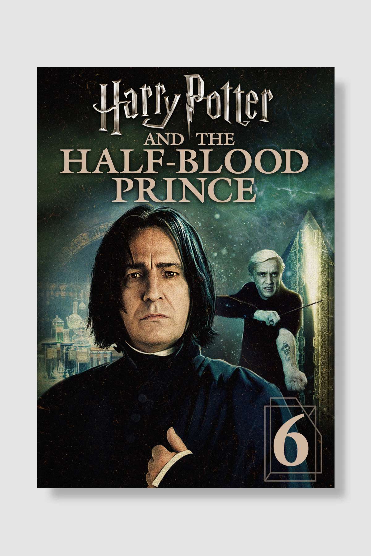 Harry Potter ve Melez Prens - Harry Potter and the Half-Blood Prince Film Poster Çerçevesiz Yüksek Kalite Film Afiş Duvar Poster