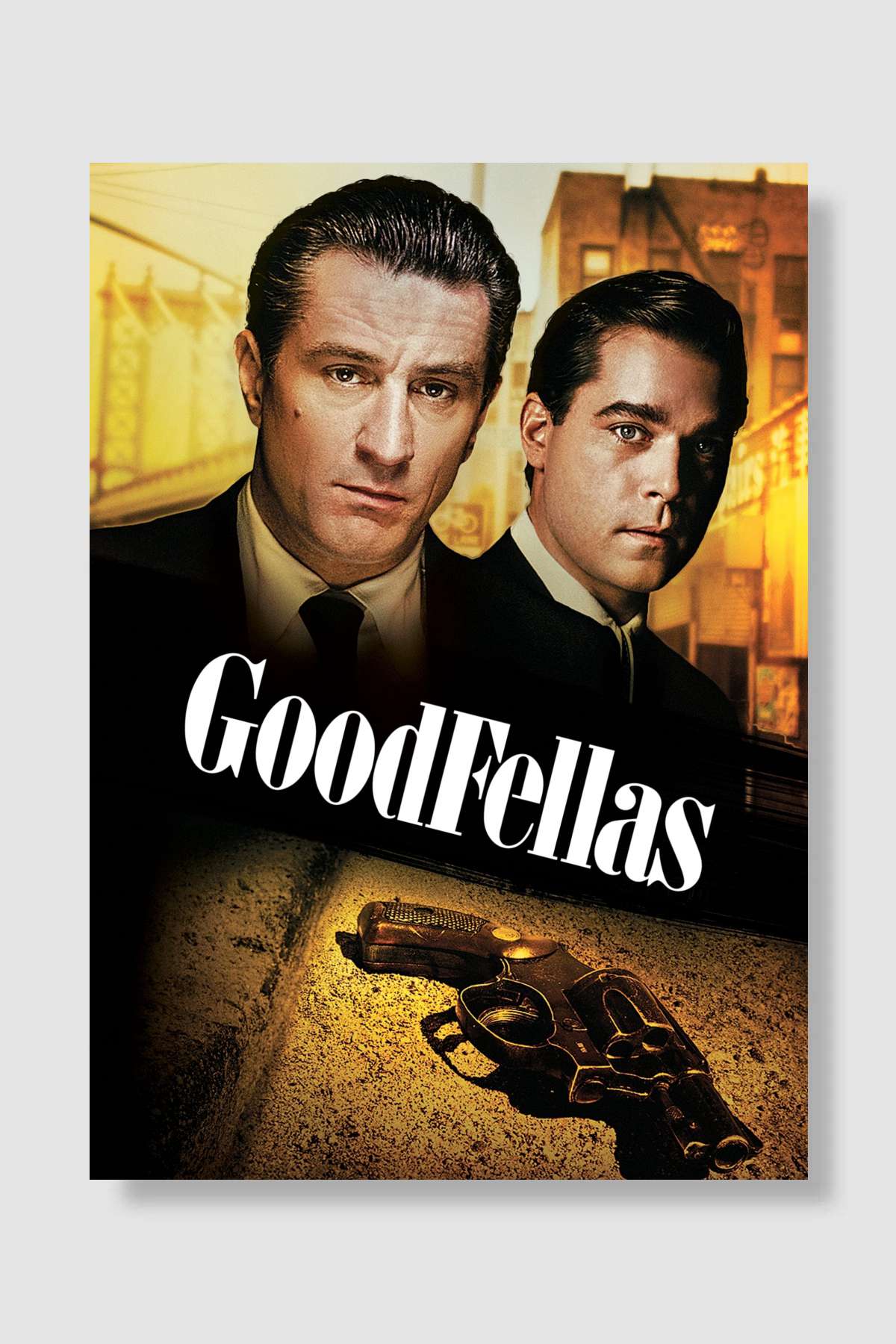 Sıkı Dostlar - GoodFellas Film Poster Çerçevesiz Yüksek Kalite Film Afiş Duvar Poster
