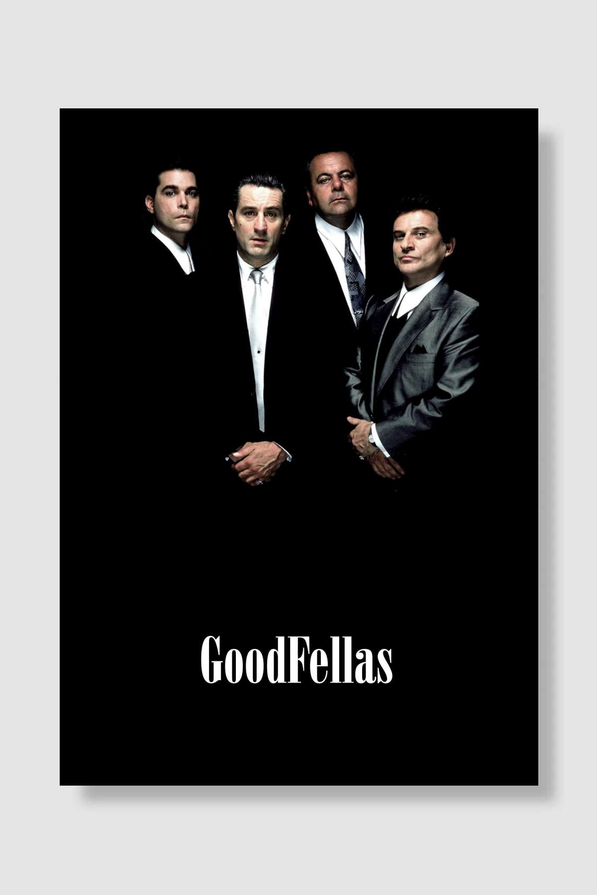 Sıkı Dostlar - GoodFellas Film Poster Çerçevesiz Yüksek Kalite Film Afiş Duvar Poster