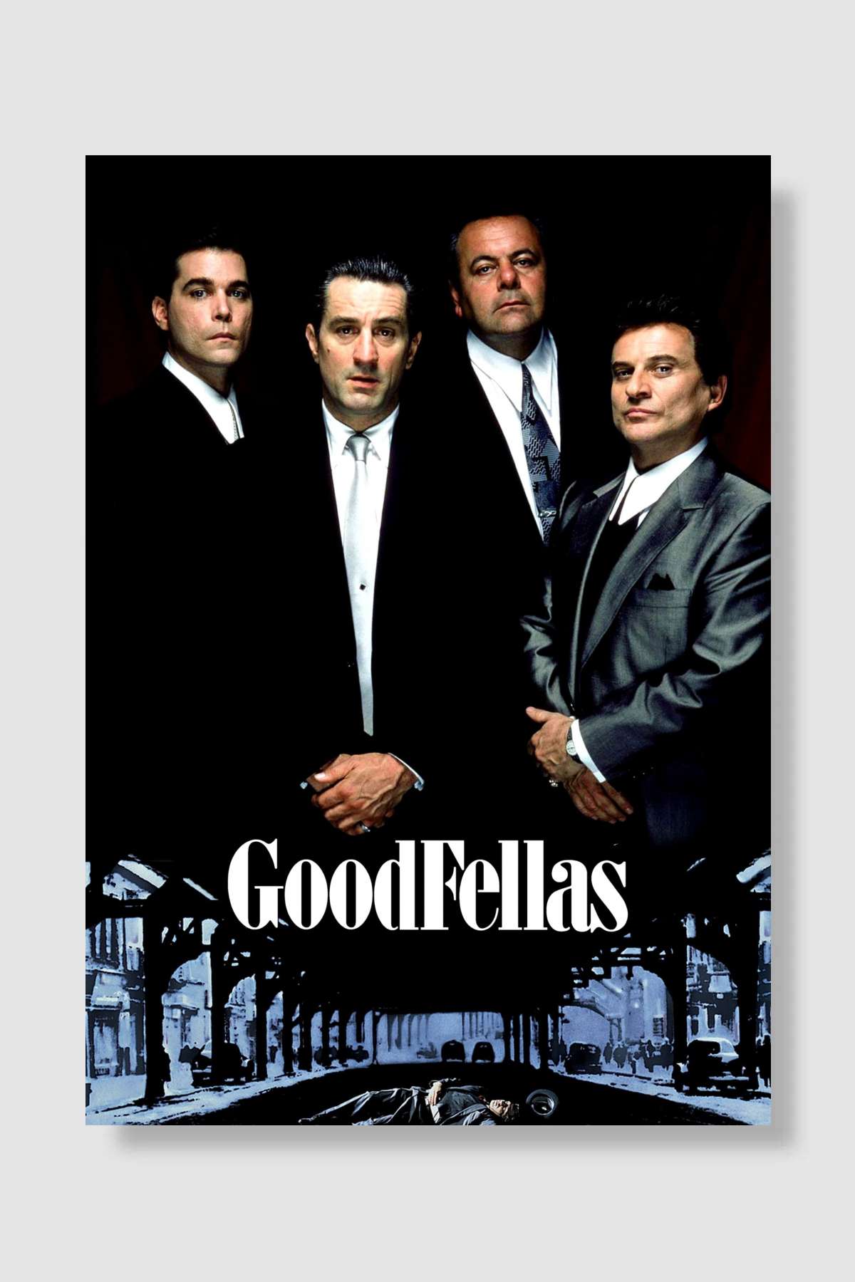 Sıkı Dostlar - GoodFellas Film Poster Çerçevesiz Yüksek Kalite Film Afiş Duvar Poster