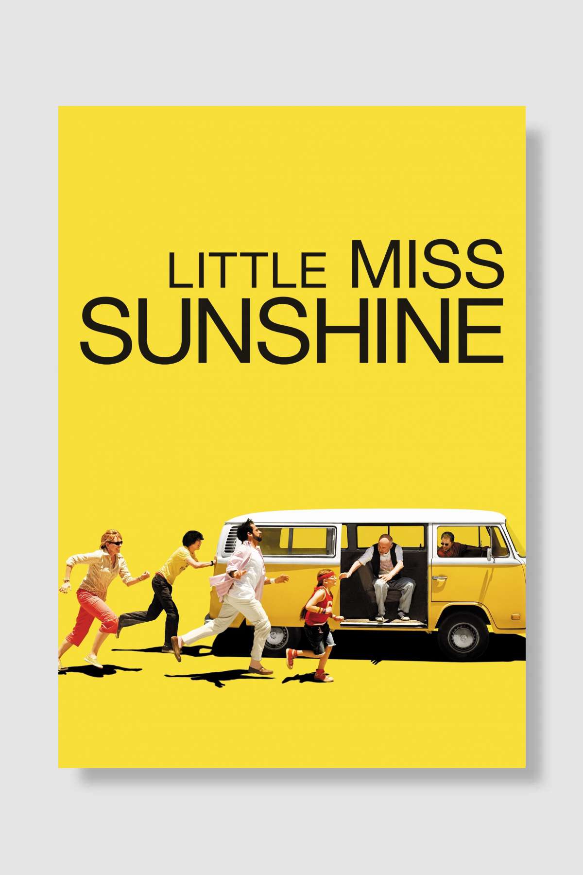 Küçük Gün Işığım - Little Miss Sunshine Film Poster Çerçevesiz Yüksek Kalite Film Afiş Duvar Poster