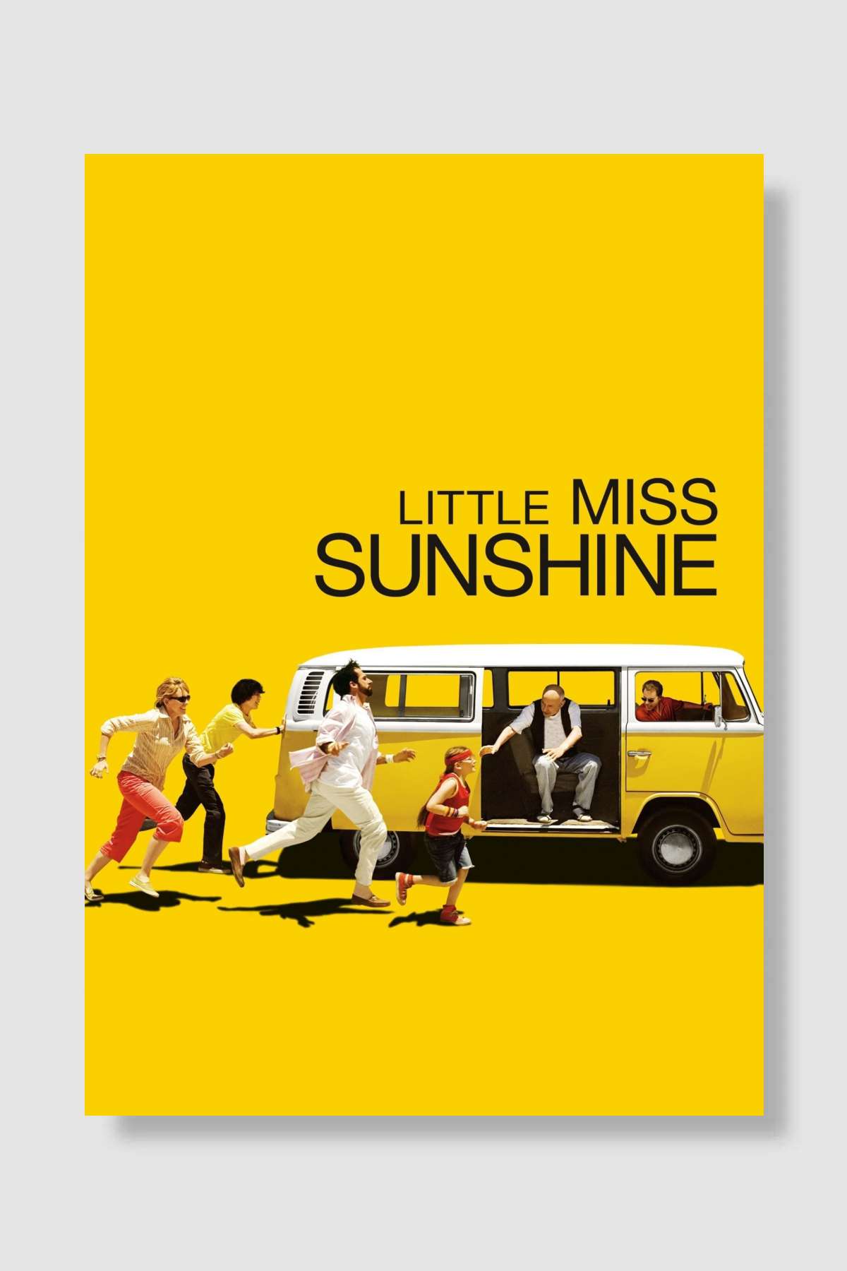 Küçük Gün Işığım - Little Miss Sunshine Film Poster Çerçevesiz Yüksek Kalite Film Afiş Duvar Poster