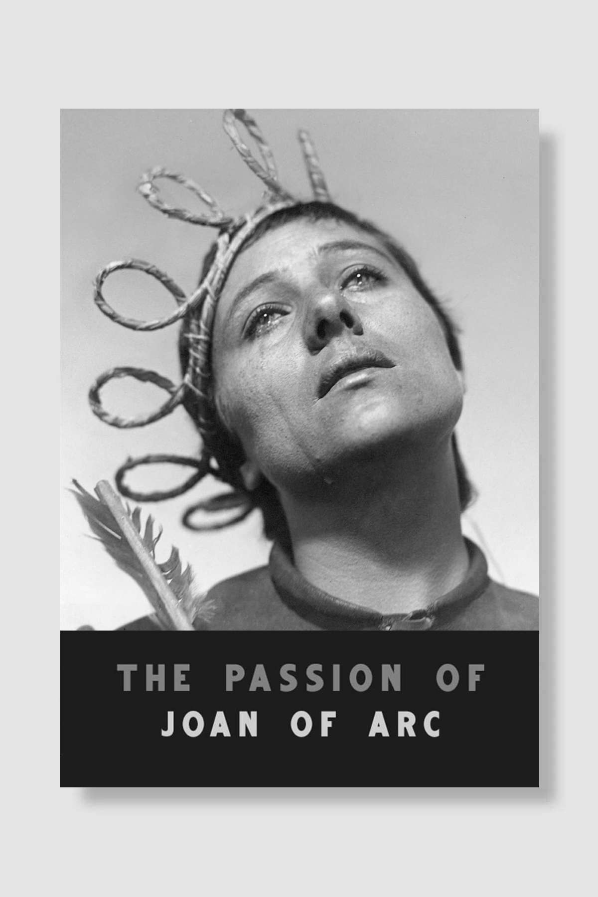 Jeanne d'Arc'ın Tutkusu - La Passion de Jeanne d'Arc Film Poster Çerçevesiz Yüksek Kalite Film Afiş Duvar Poster