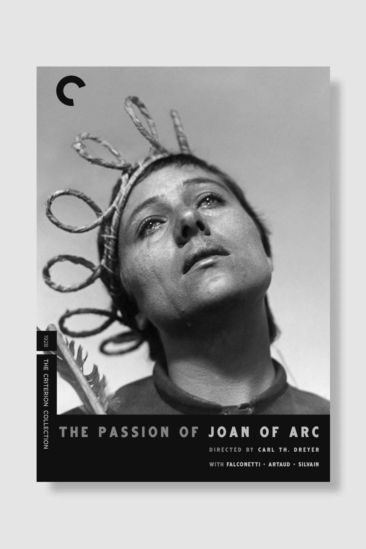 Jeanne d'Arc'ın Tutkusu - La Passion de Jeanne d'Arc Film Poster Çerçevesiz Yüksek Kalite Film Afiş Duvar Poster