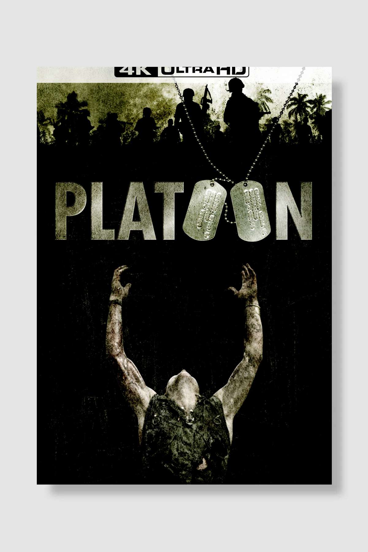Müfreze - Platoon Film Poster Çerçevesiz Yüksek Kalite Film Afiş Duvar Poster
