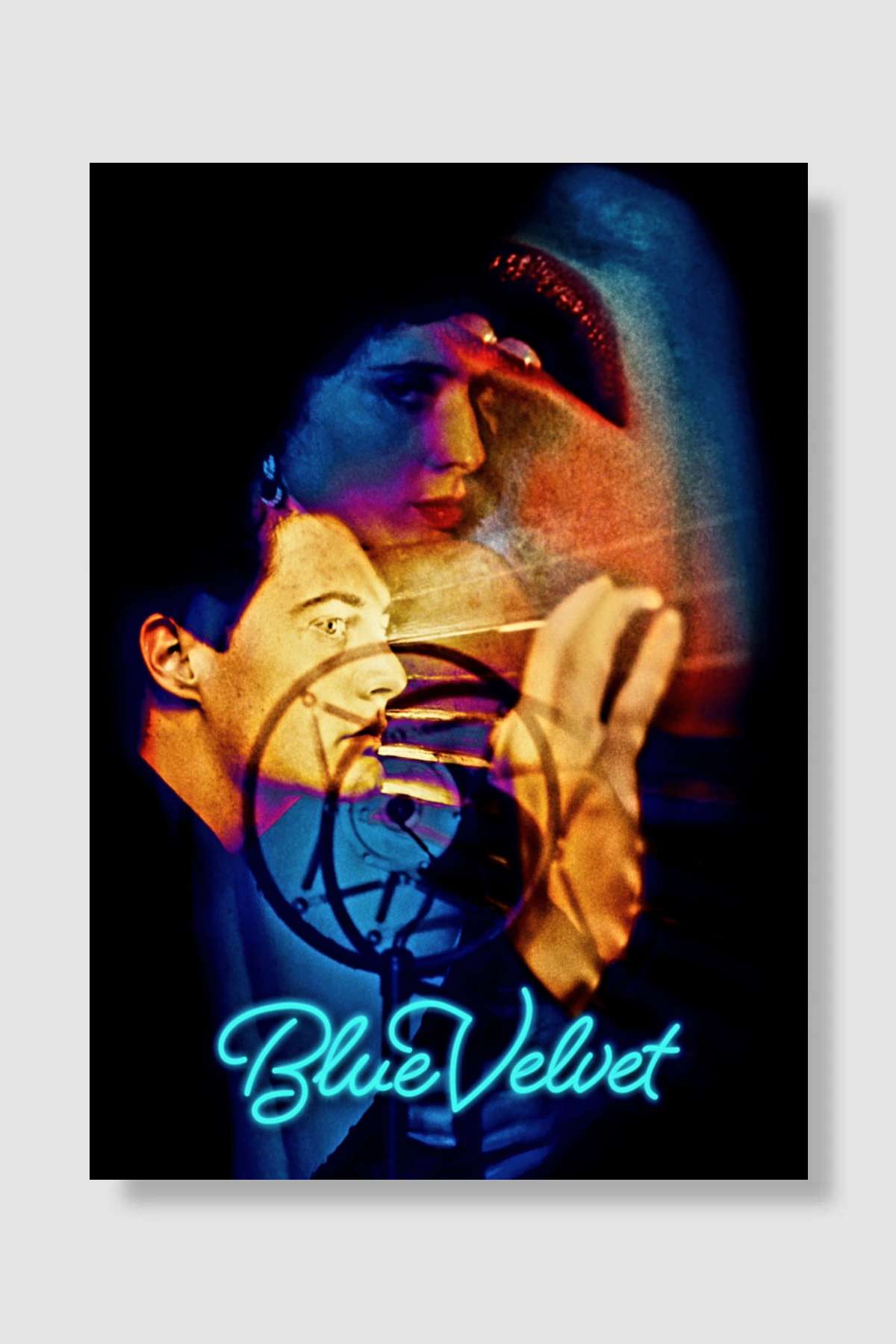 Mavi Kadife - Blue Velvet Film Poster Çerçevesiz Yüksek Kalite Film Afiş Duvar Poster - En İyi Fiyatlarla