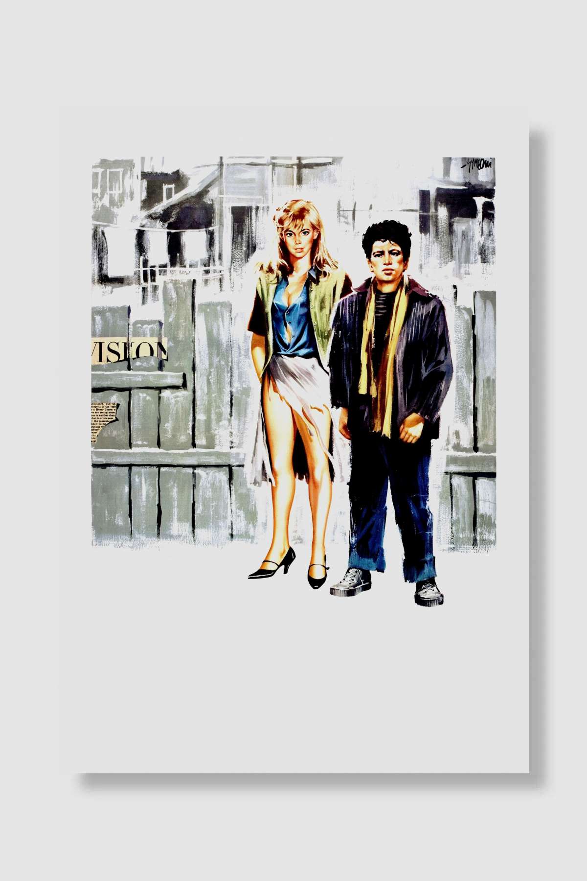 Unutulmuşlar - Los olvidados Film Poster Çerçevesiz Yüksek Kalite Film Afiş Duvar Poster