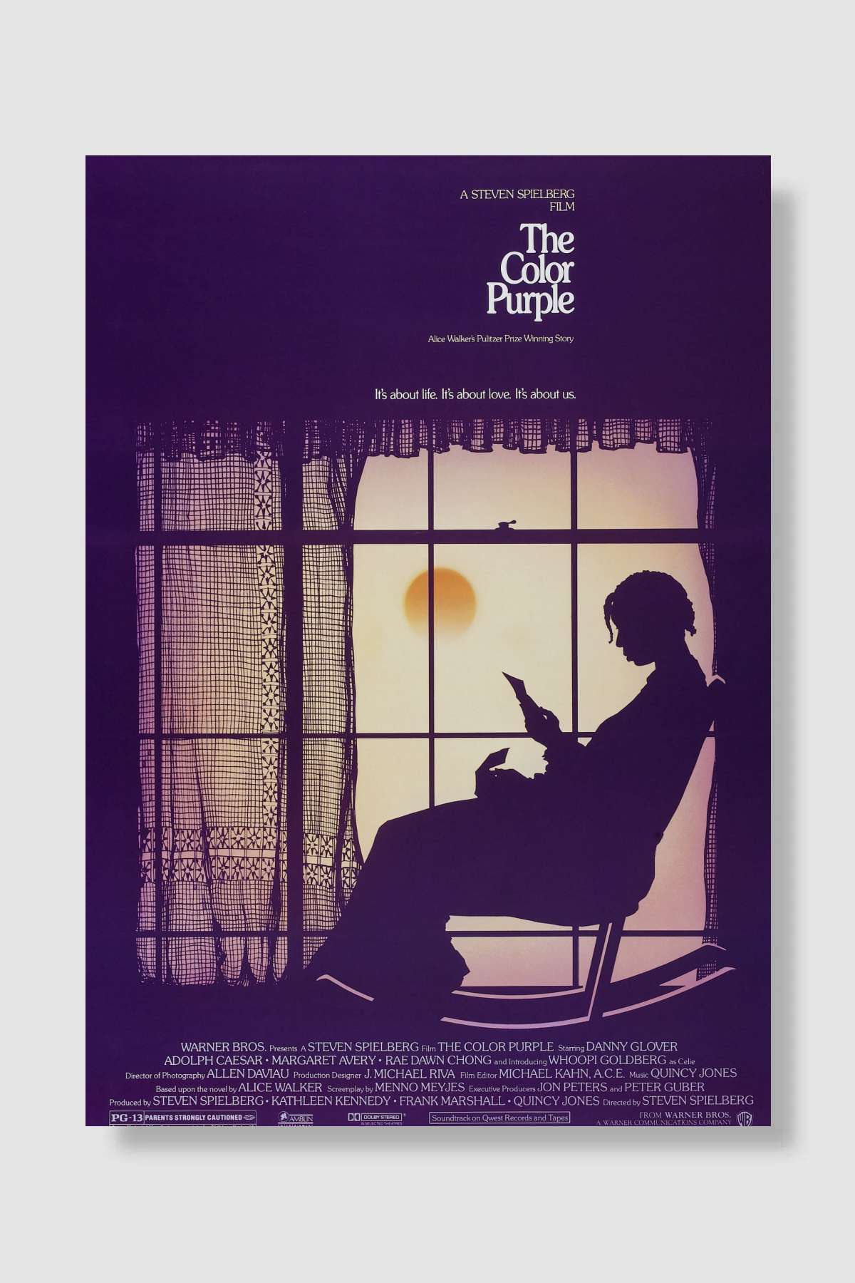 Mor Yıllar - The Color Purple Film Poster Çerçevesiz Yüksek Kalite Film Afiş Duvar Poster