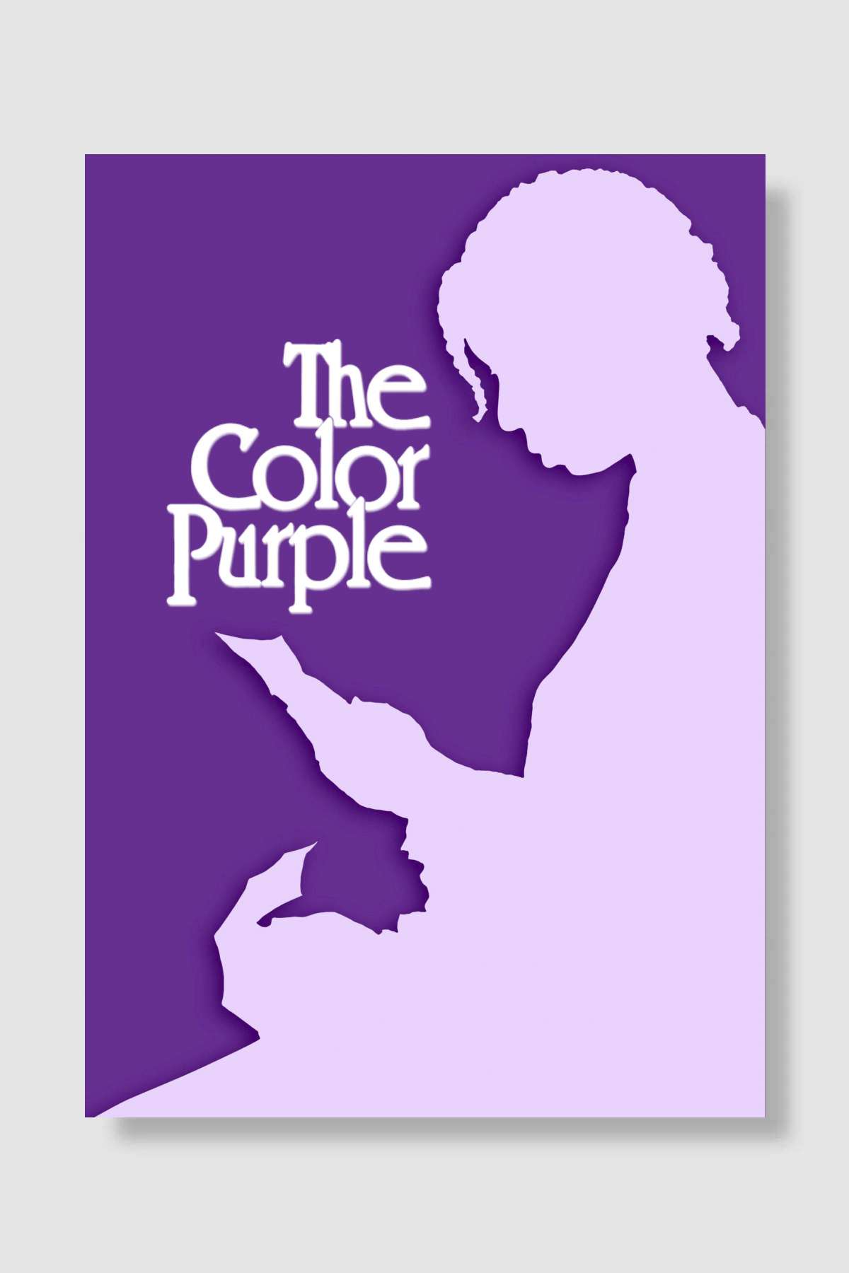 Mor Yıllar - The Color Purple Film Poster Çerçevesiz Yüksek Kalite Film Afiş Duvar Poster