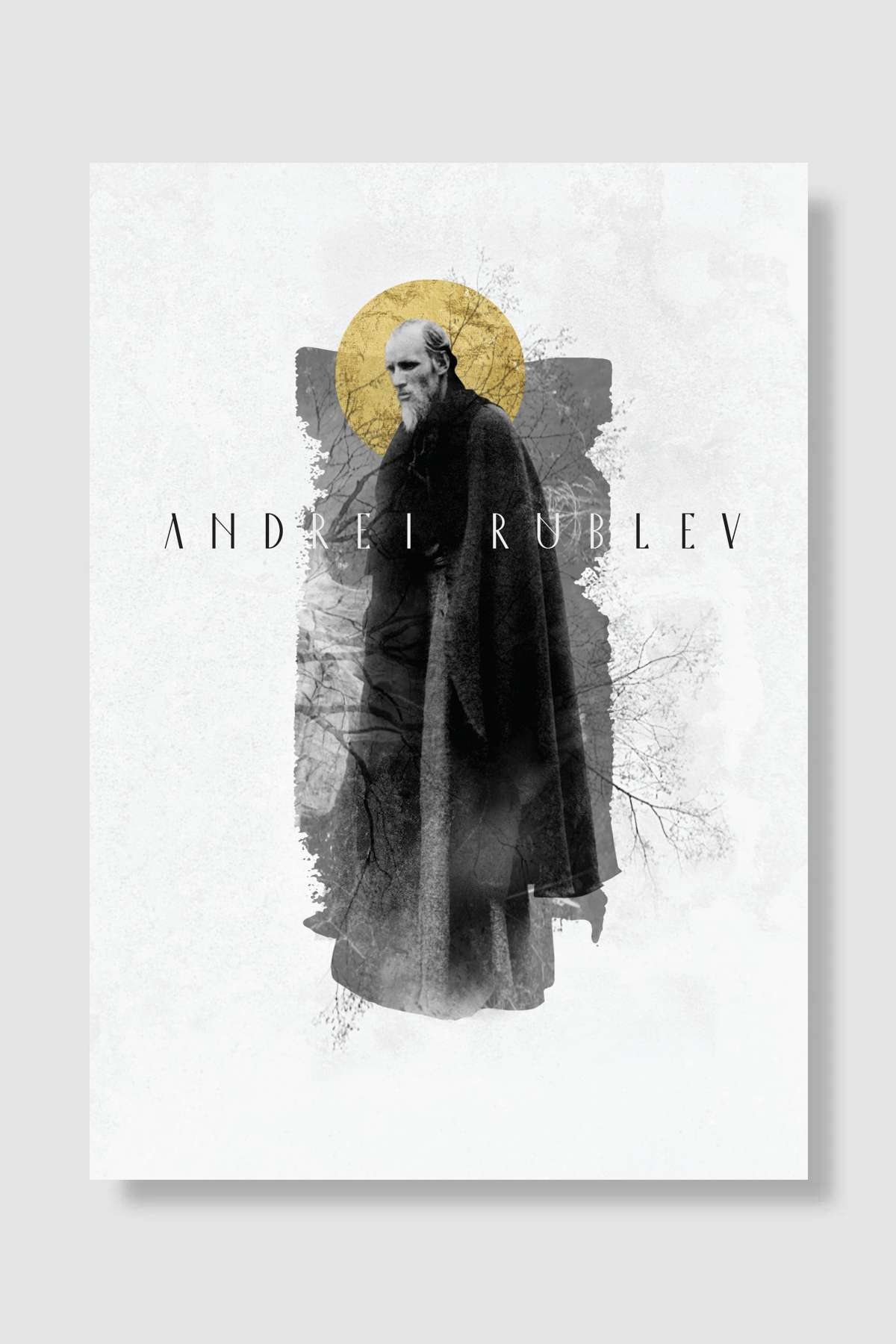 Andrei Rublev - Андрей Рублёв Film Poster Çerçevesiz Yüksek Kalite Film Afiş Duvar Poster - En İyi Fiyatlarla