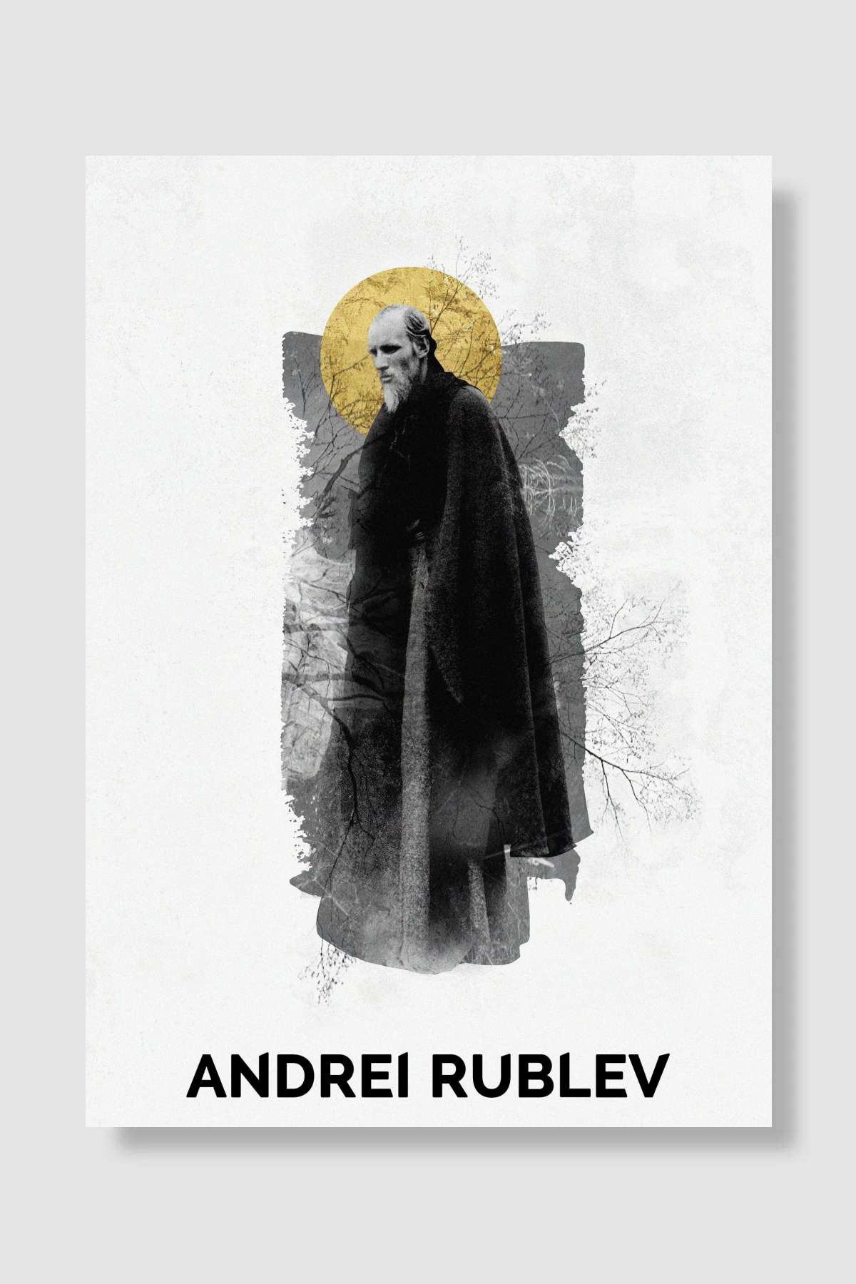 Andrei Rublev - Андрей Рублёв Film Poster Çerçevesiz Yüksek Kalite Film Afiş Duvar Poster