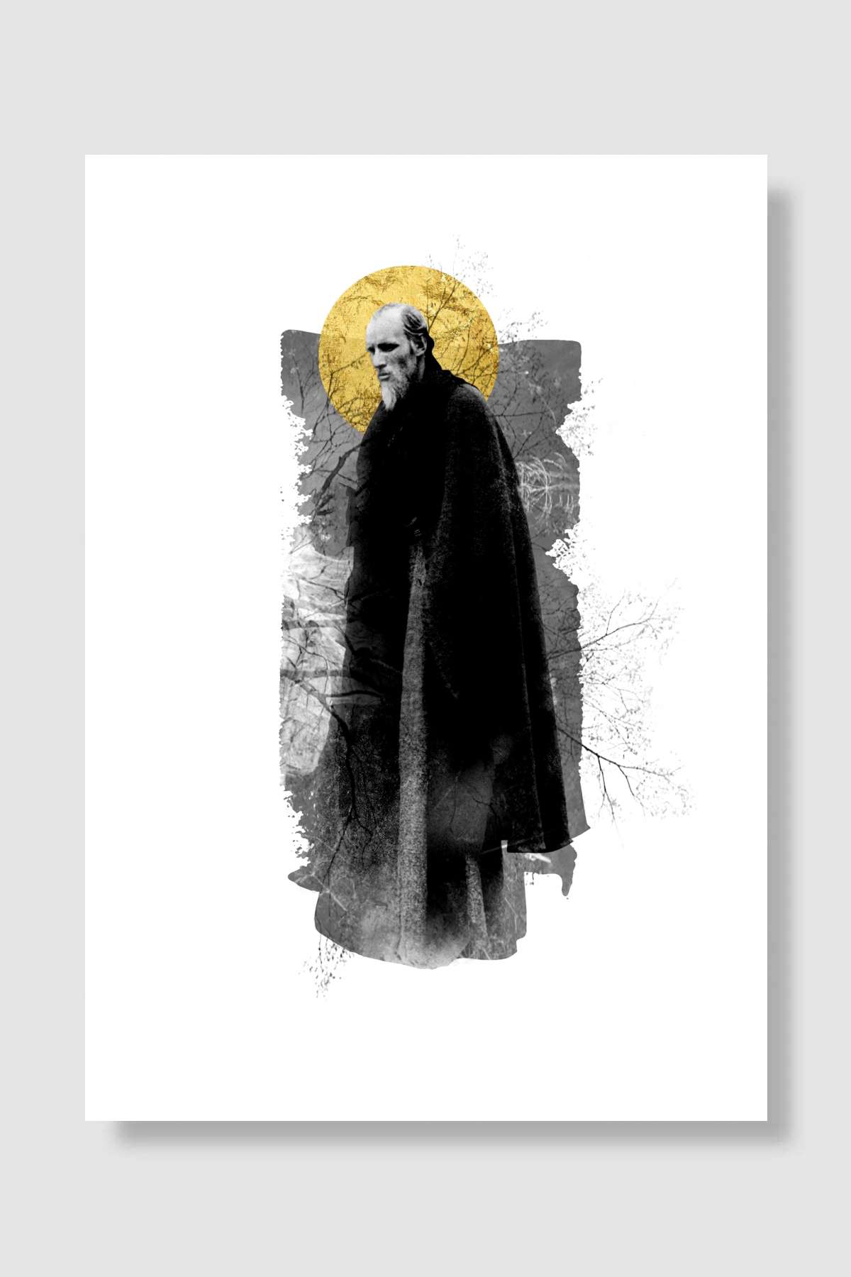 Andrei Rublev - Андрей Рублёв Film Poster Çerçevesiz Yüksek Kalite Film Afiş Duvar Poster