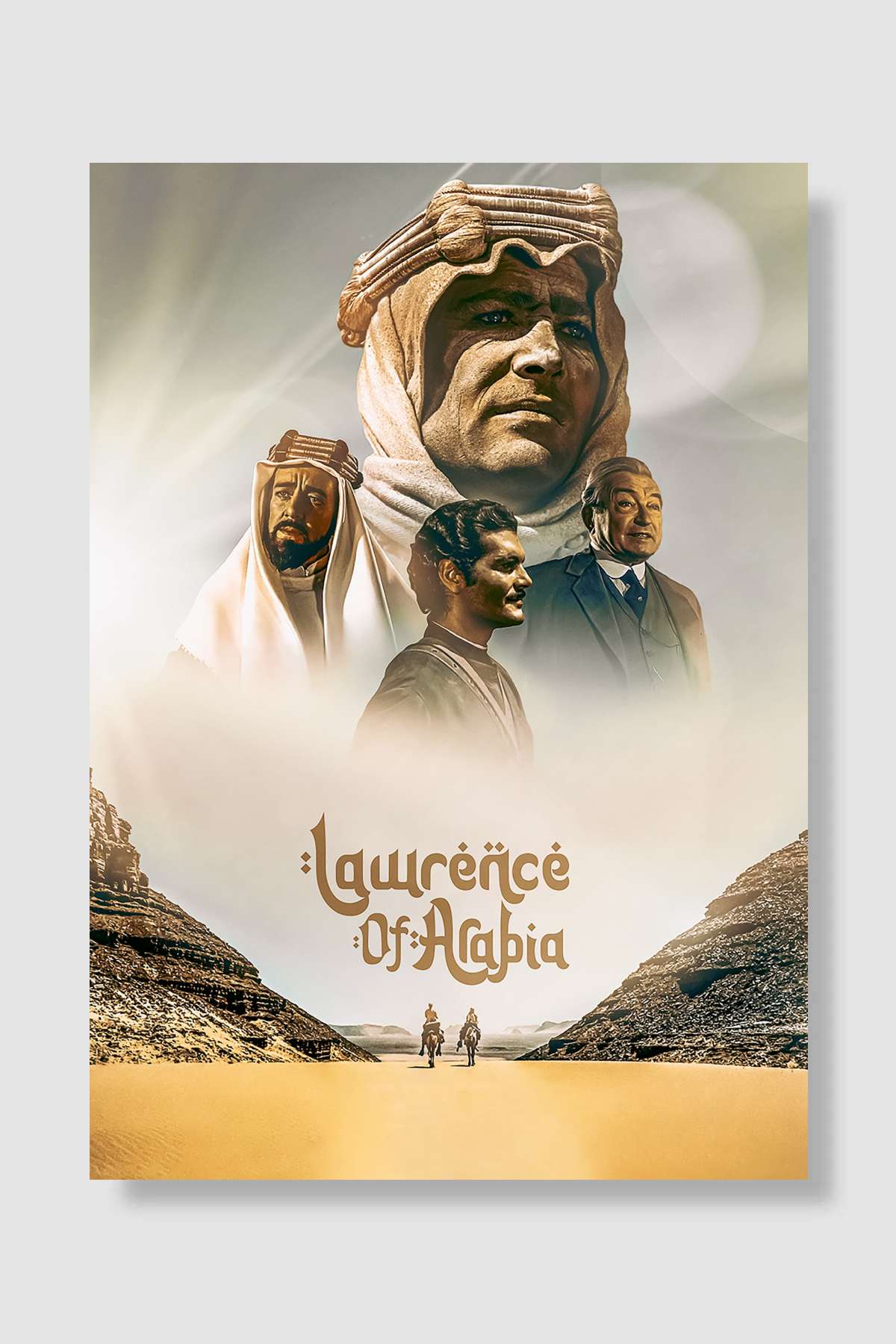 Arabistanlı Lawrence - Lawrence of Arabia Film Poster Çerçevesiz Yüksek Kalite Film Afiş Duvar Poster