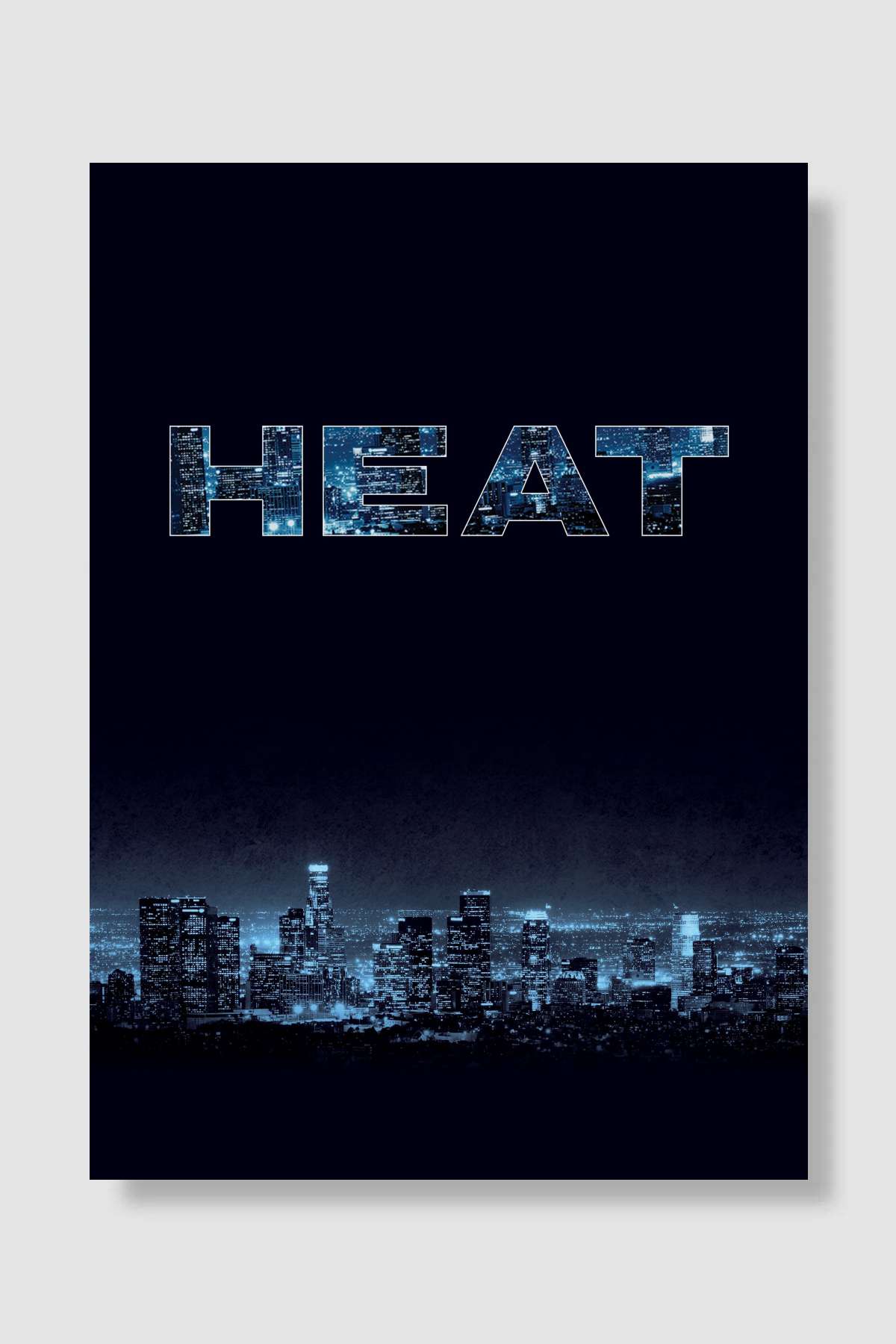 Büyük Hesaplaşma - Heat Film Poster Çerçevesiz Yüksek Kalite Film Afiş Duvar Poster