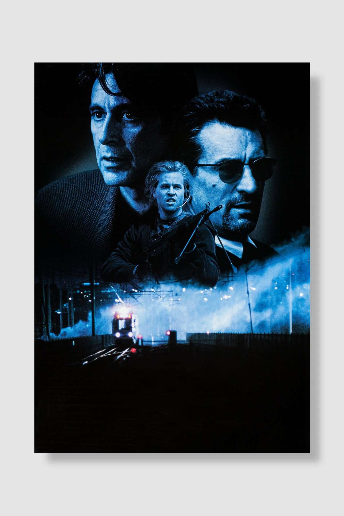 Büyük Hesaplaşma - Heat Film Poster Çerçevesiz Yüksek Kalite Film Afiş Duvar Poster